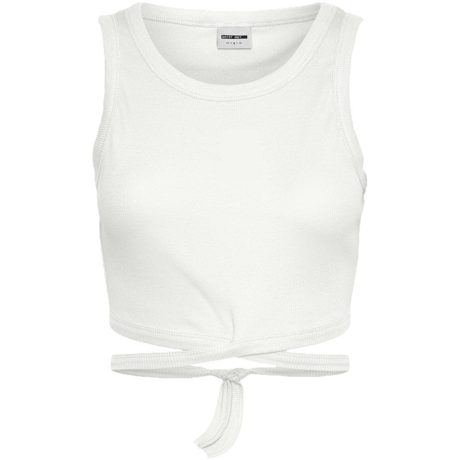 NOISY MAY Palaidinės moterims, Balta, NMMAYA S/L TIE FRONT