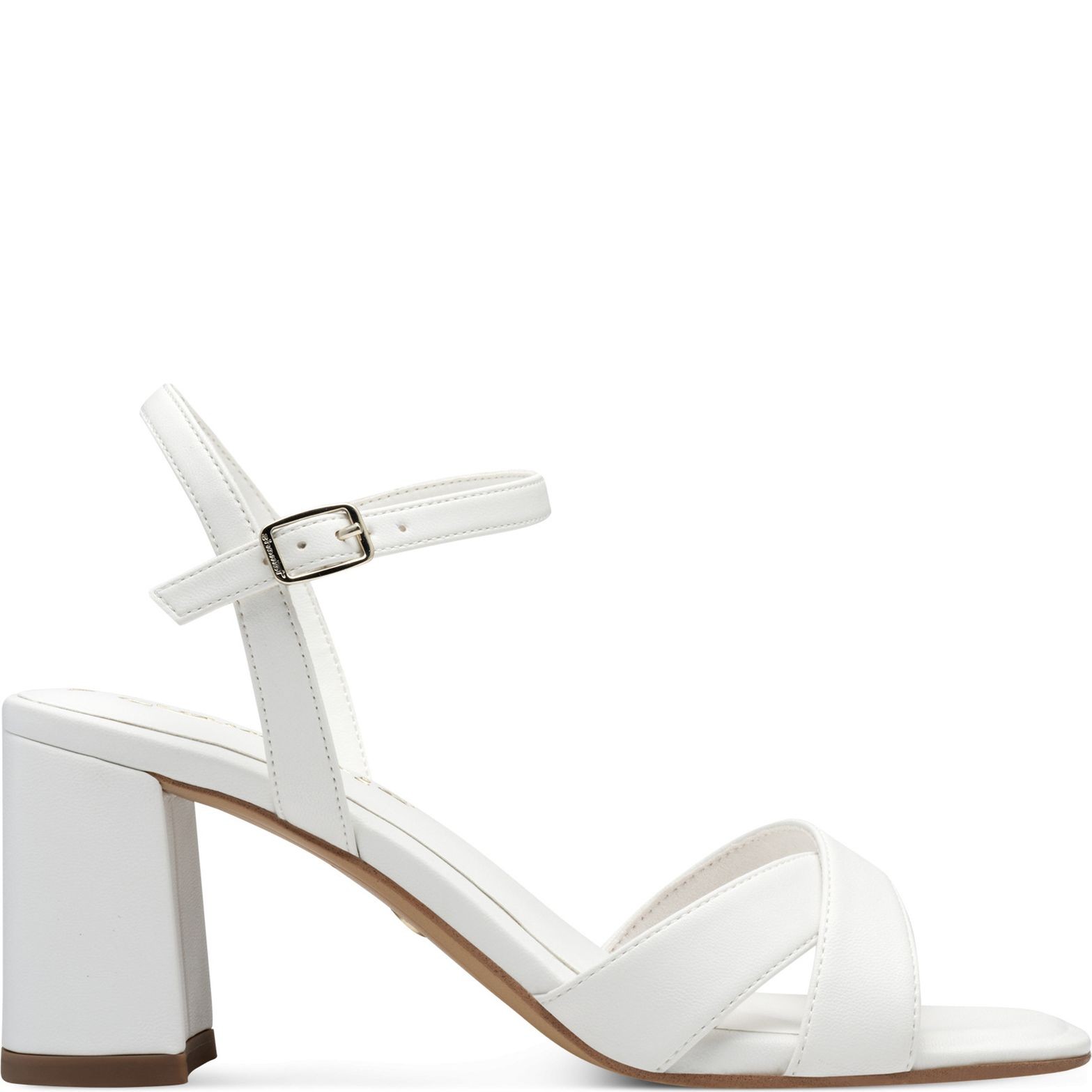 TAMARIS Basutės moterims, Balta, Sandal heel 2