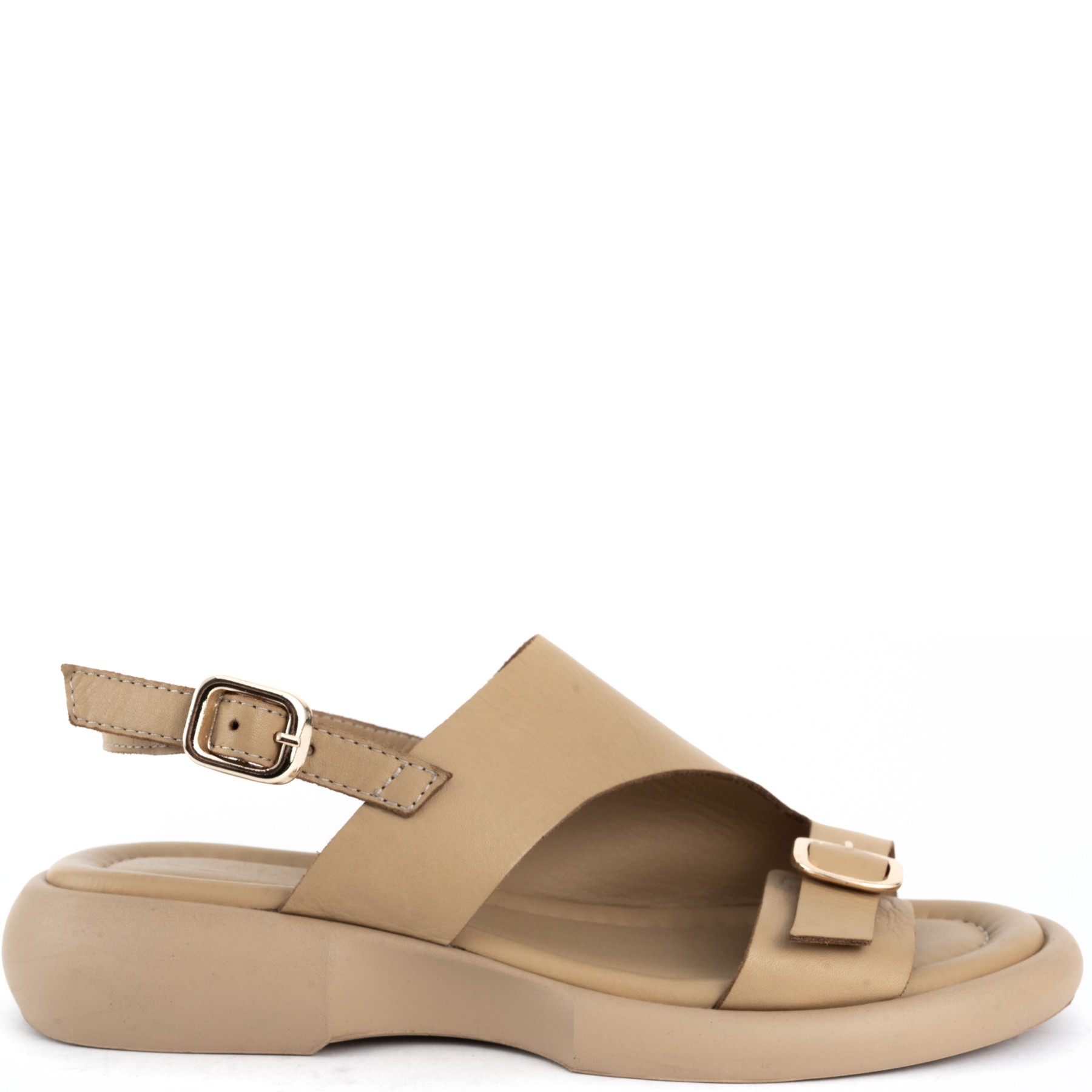 LA CONTE Basutės moterims, Smėlio, Sandals 2