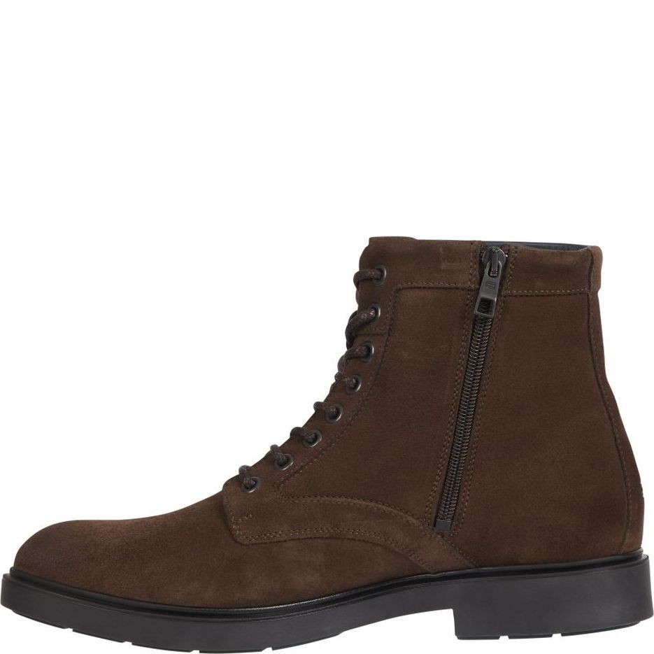 TOMMY HILFIGER Aulinukai vyrams, Ruda, ELEVATED ROUNDED LACE BOOT 6