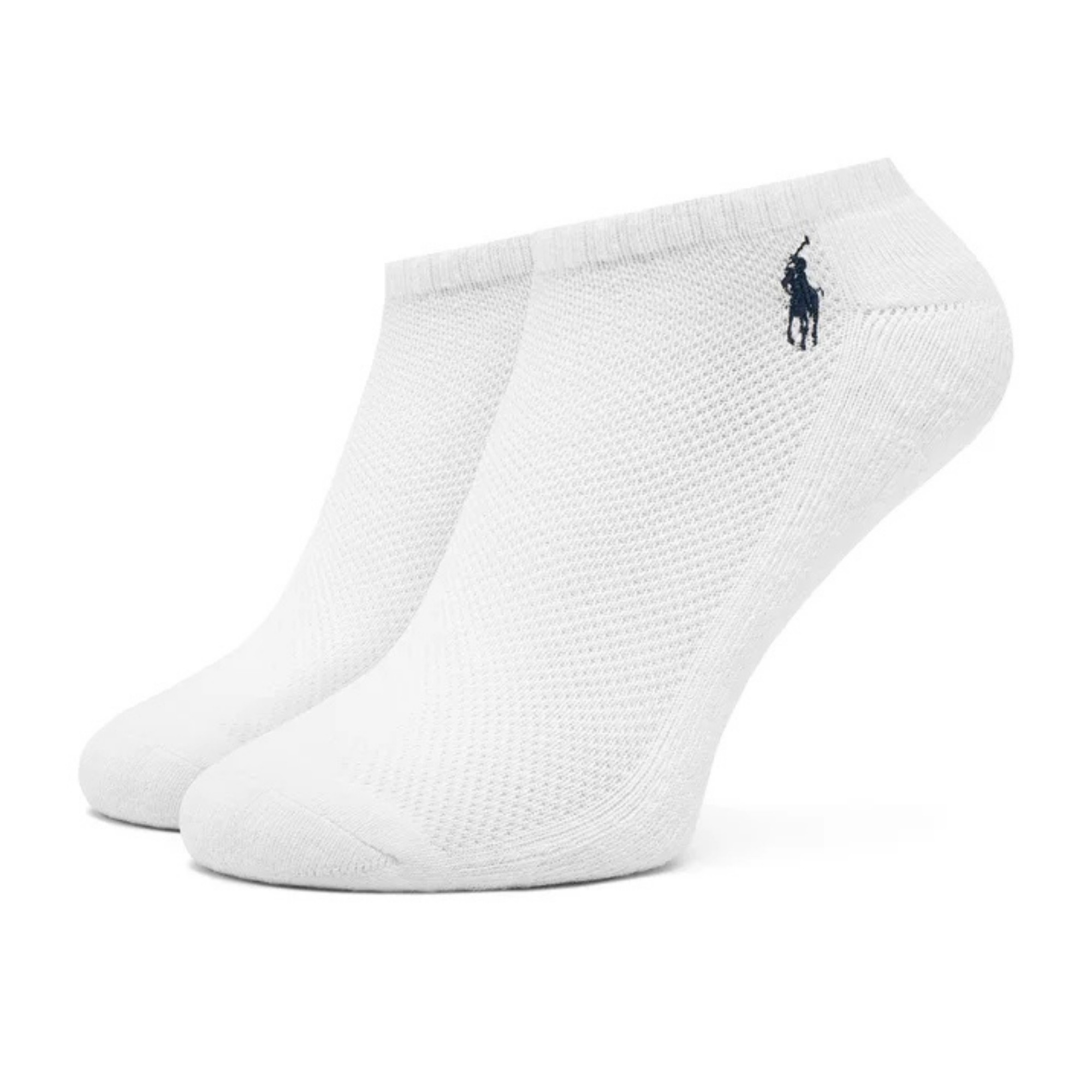 POLO RALPH LAUREN UW Kojinės moterims, Balta, Sport low ct no show 3 pack 2