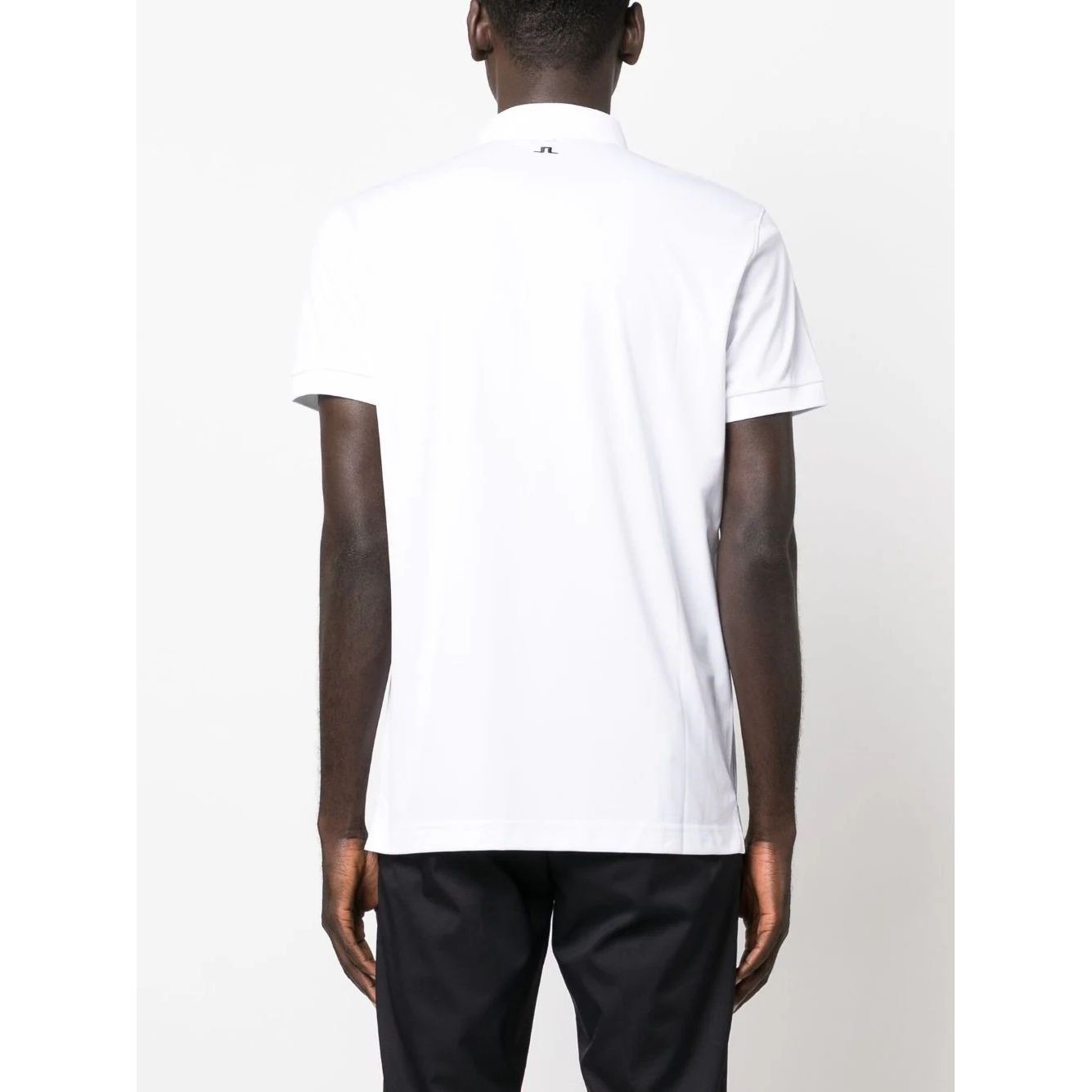 J.LINDEBERG Polo marškiniai trumpos rank. vyrams, Balta, Tour tech reg fit golf polo 3