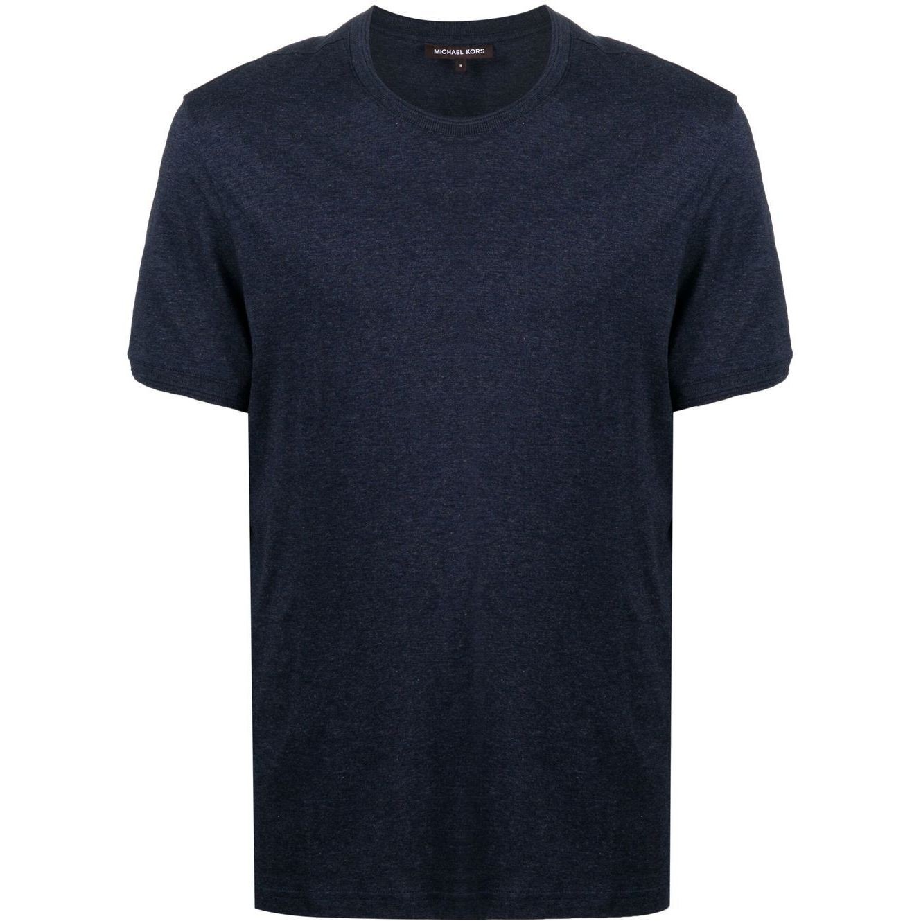 MICHAEL KORS Marškinėliai trump. rankovėmis vyrams, Mėlyna, Heather short sleeve tee 1