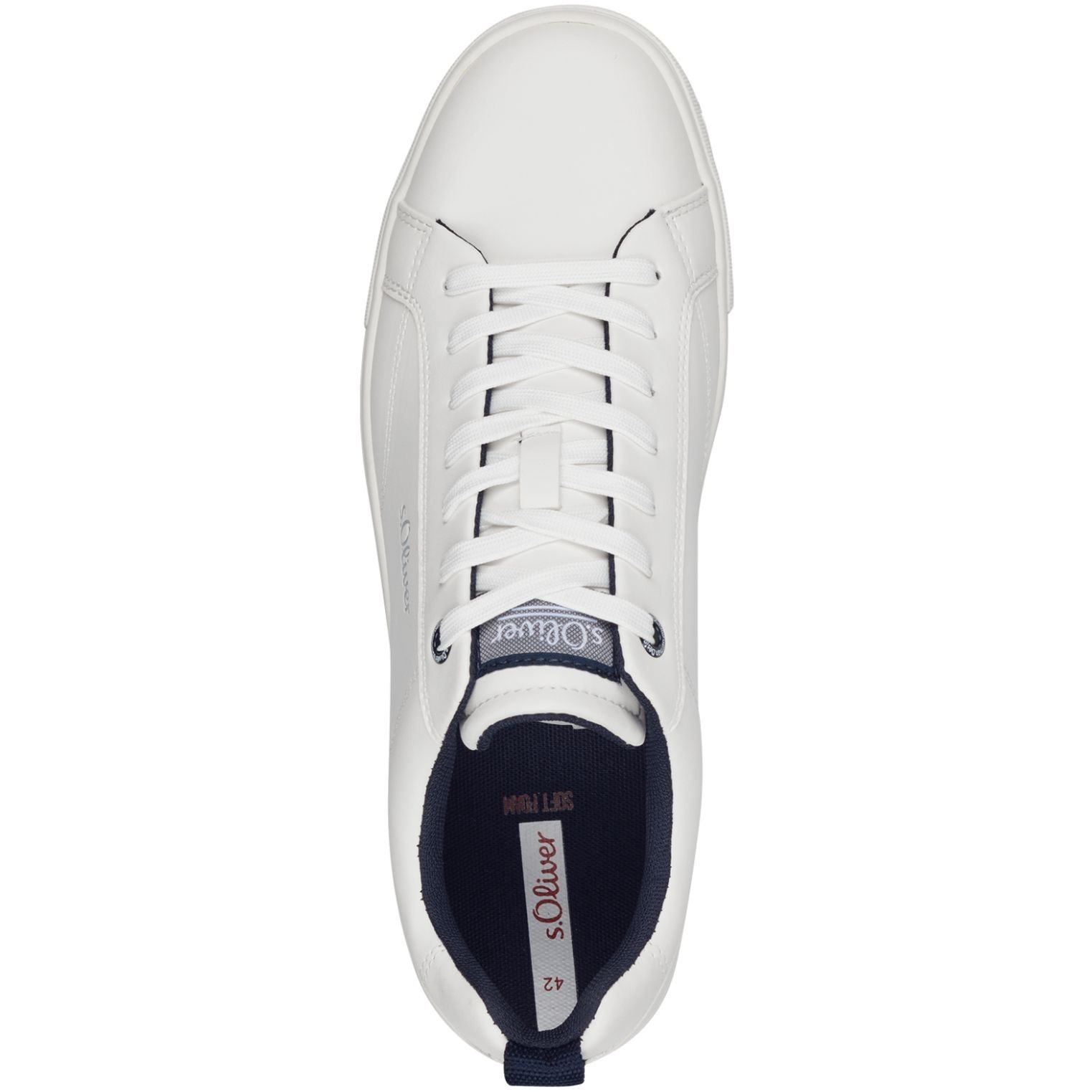 S.OLIVER Laisvalaikio bateliai vyrams, Balta, LEISURE 4