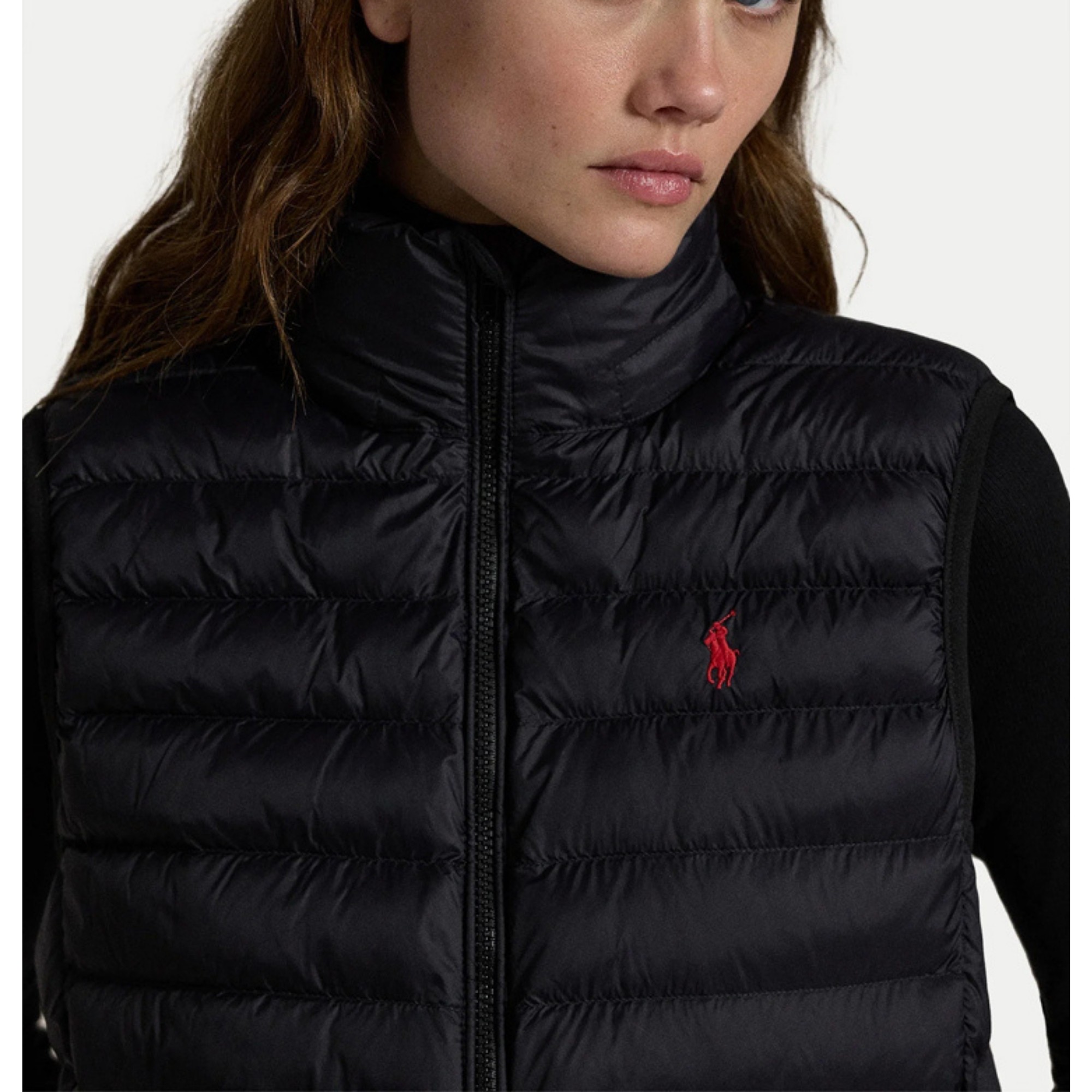 POLO RALPH LAUREN Liemenė moterims, Juoda, Insulated vest 4