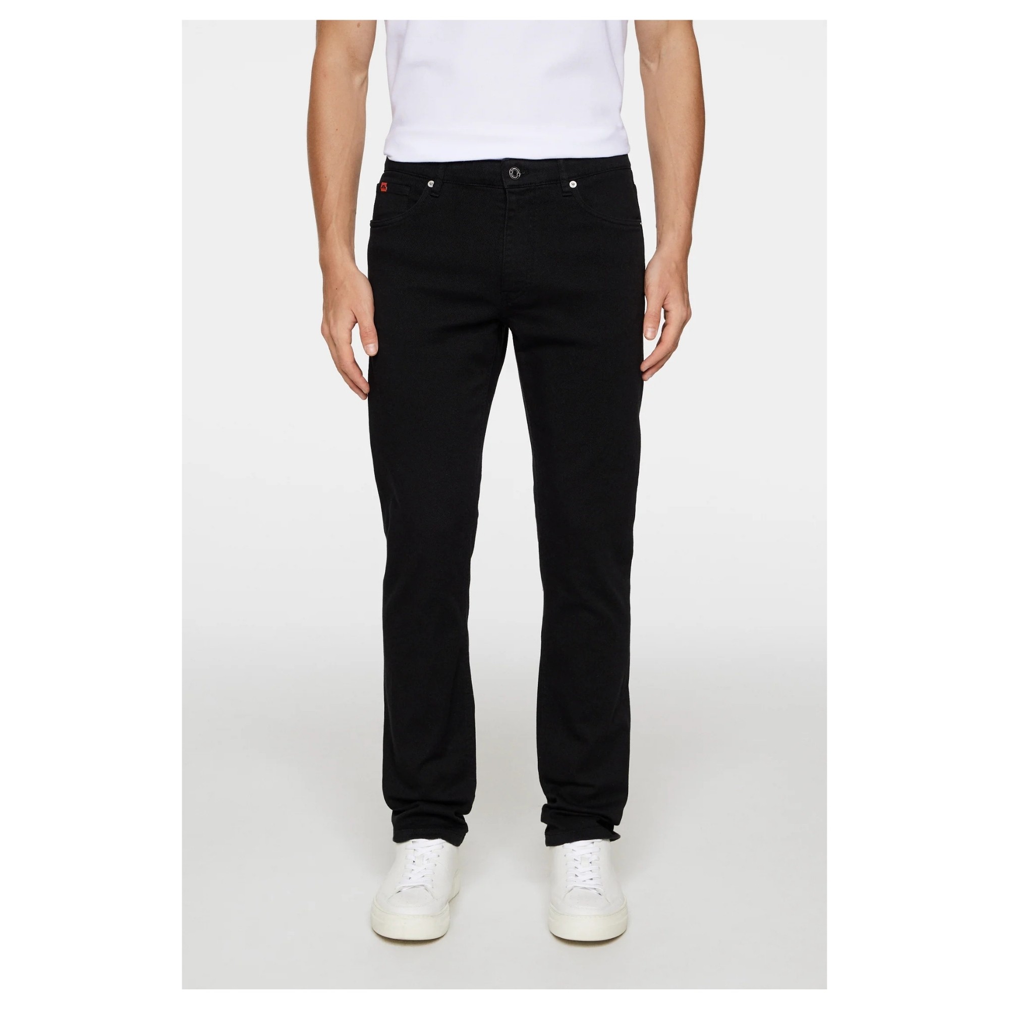 J.LINDEBERG Slim džinsai vyrams, Juoda, Jax lht slim jeans 3