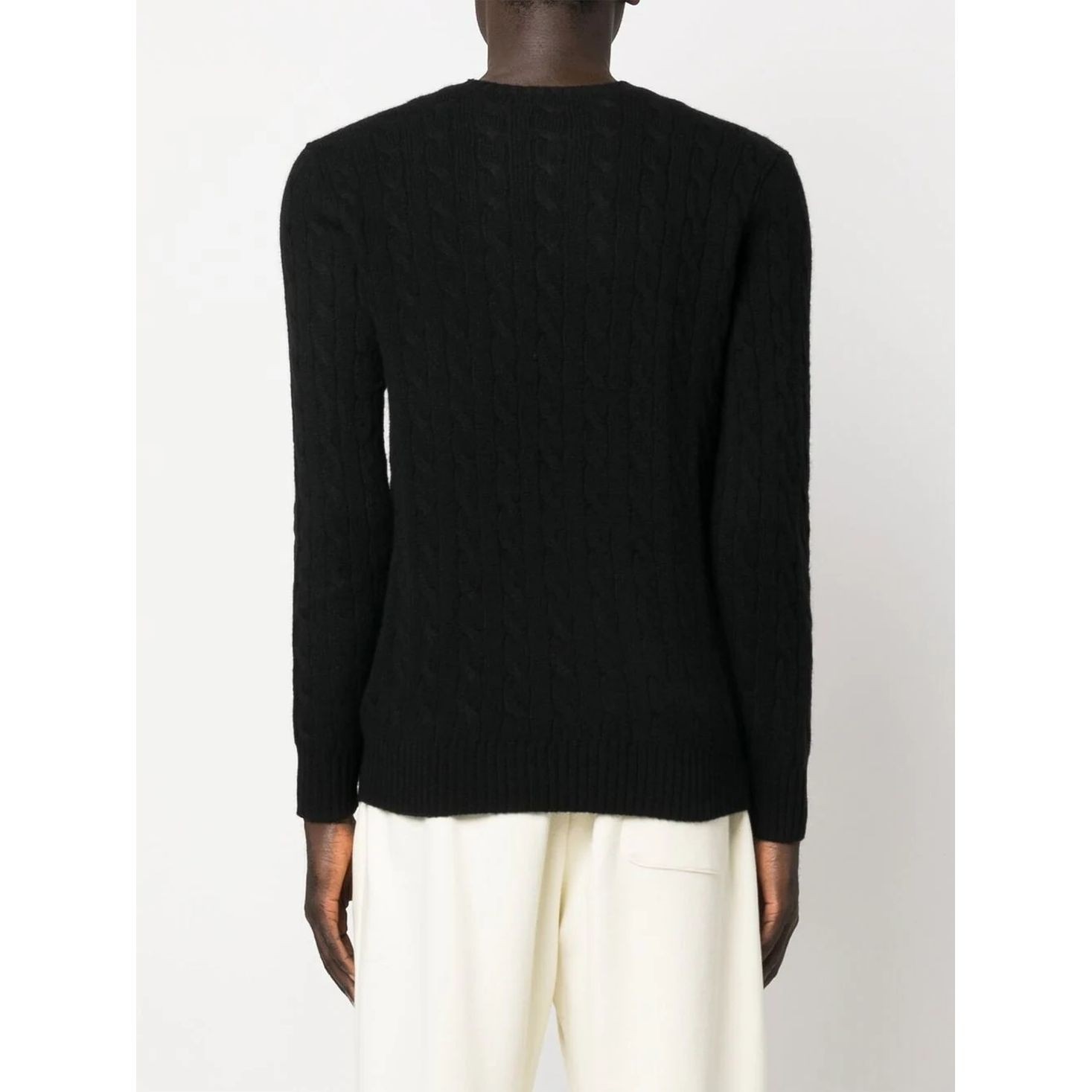 POLO RALPH LAUREN Sportinis nertinis vyrams, Juoda, Long sleeve pullover 4