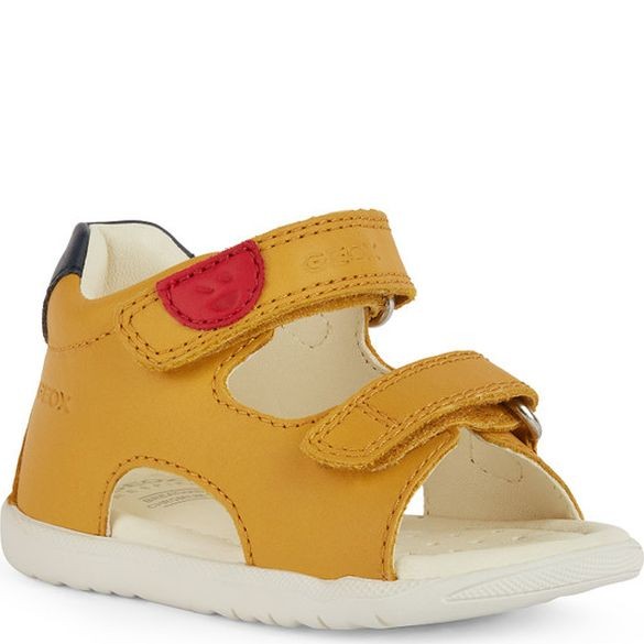 GEOX Basutės berniukams, Geltona, Sandal macchia 2