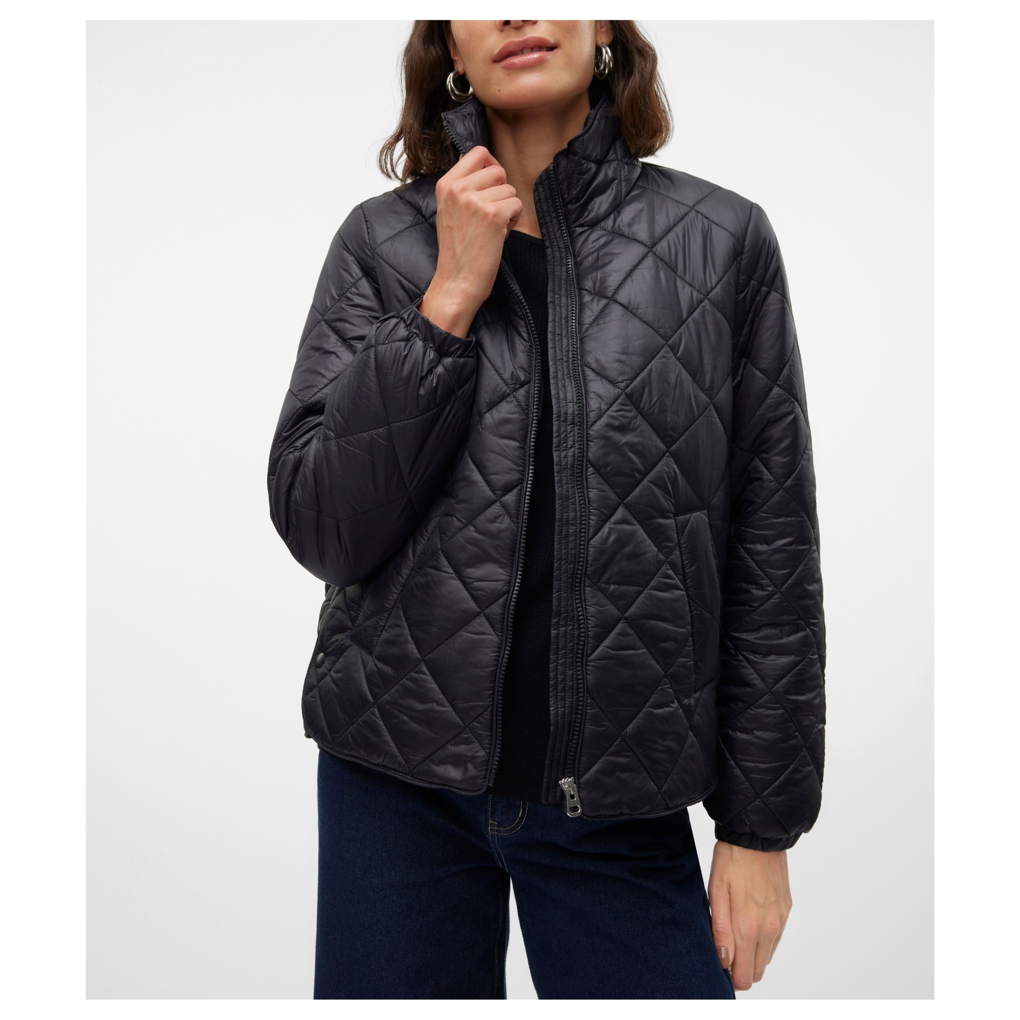 VERO MODA Striukė moterims, Juoda, Skylar 2