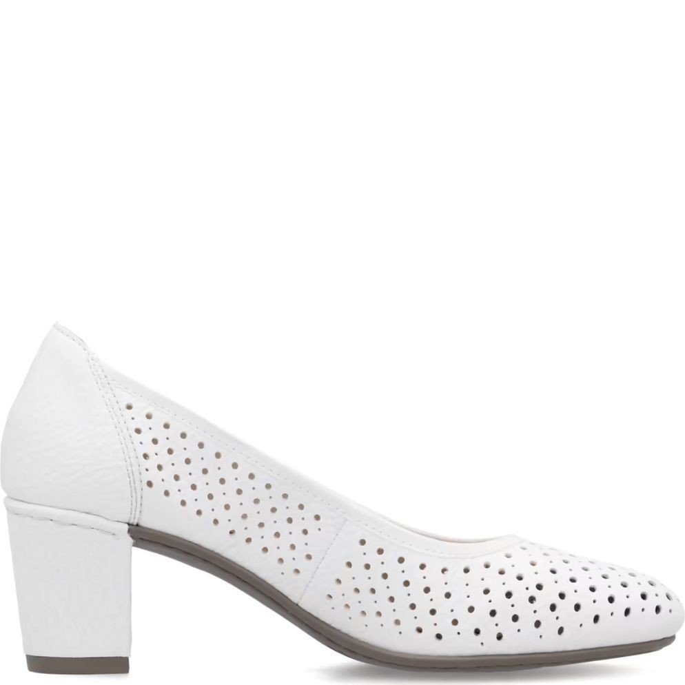 RIEKER Aukštakulniai moterims, Balta, Pumps 3