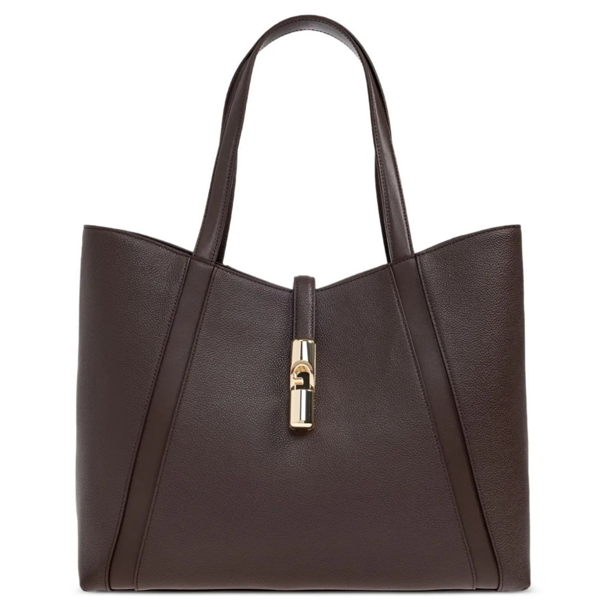 FURLA Pirkinių krepšys moterims, Ruda, Furla goccia l tote 1