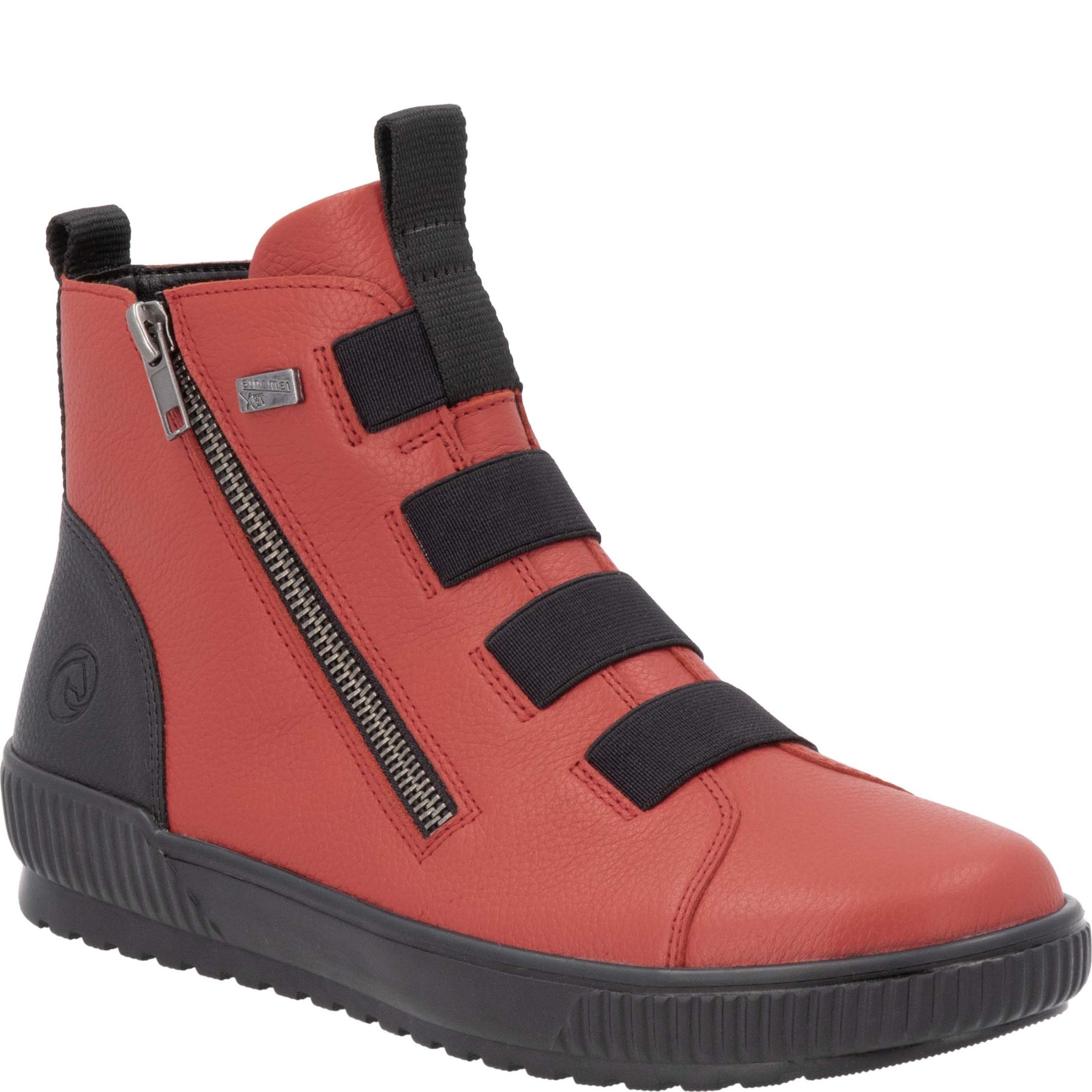 REMONTE Aulinukai moterims, Raudona, Ladies mid height boots 1
