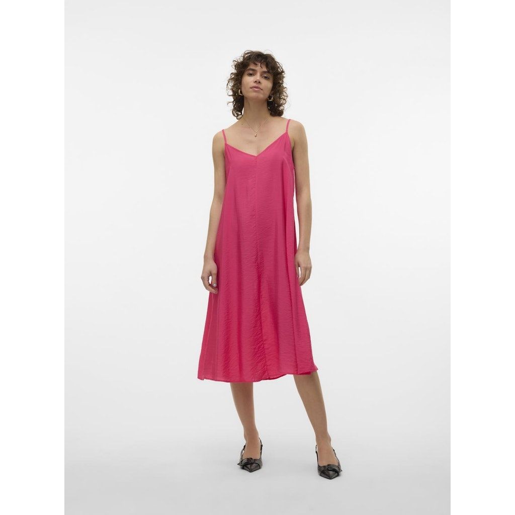 VERO MODA Midi suknelė moterims, Rožinė, Vmjosie midi dress 3
