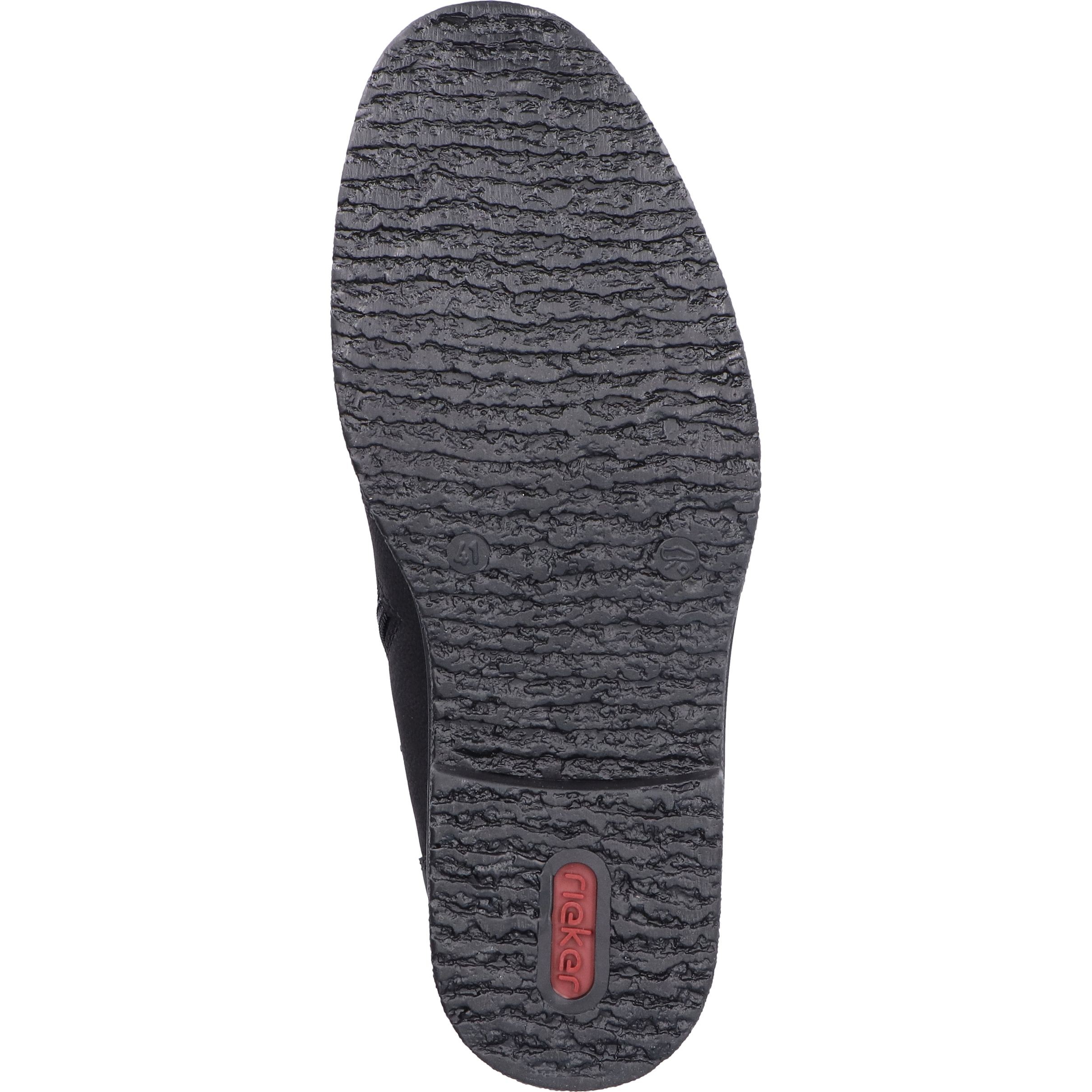RIEKER Aulinukai vyrams, Juoda, BOOTIES 7