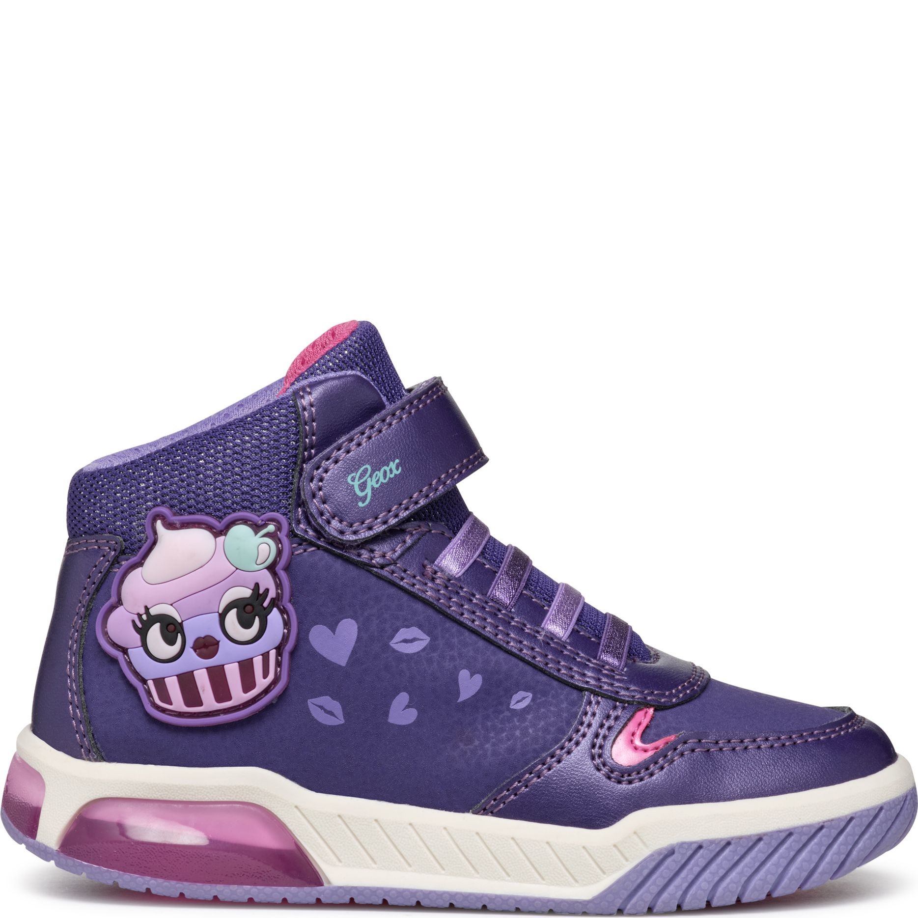GEOX Aulinukai mergaitėms, Violetinė, Inek booties 2