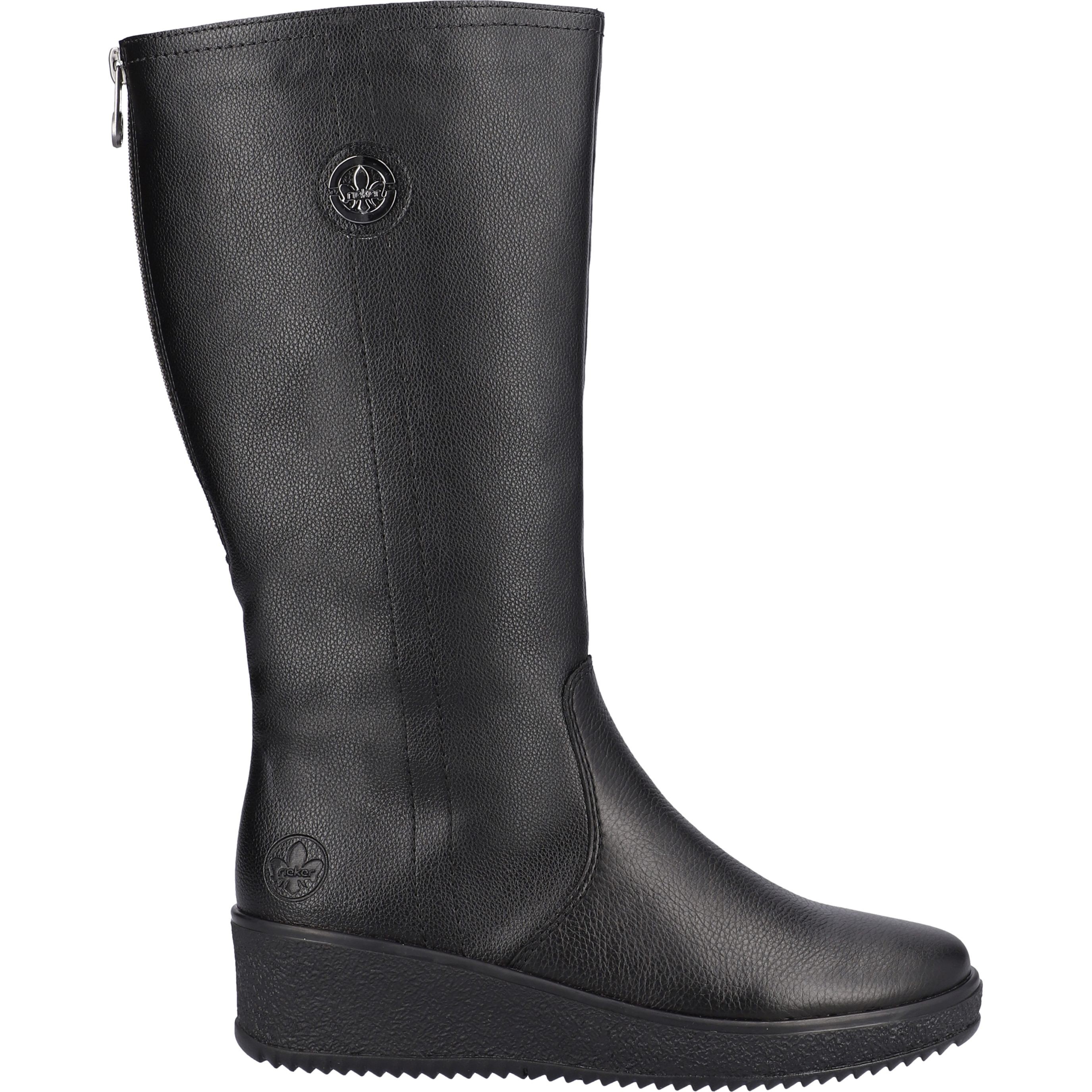 RIEKER Auliniai moterims, Juoda, Ladies' boots 3