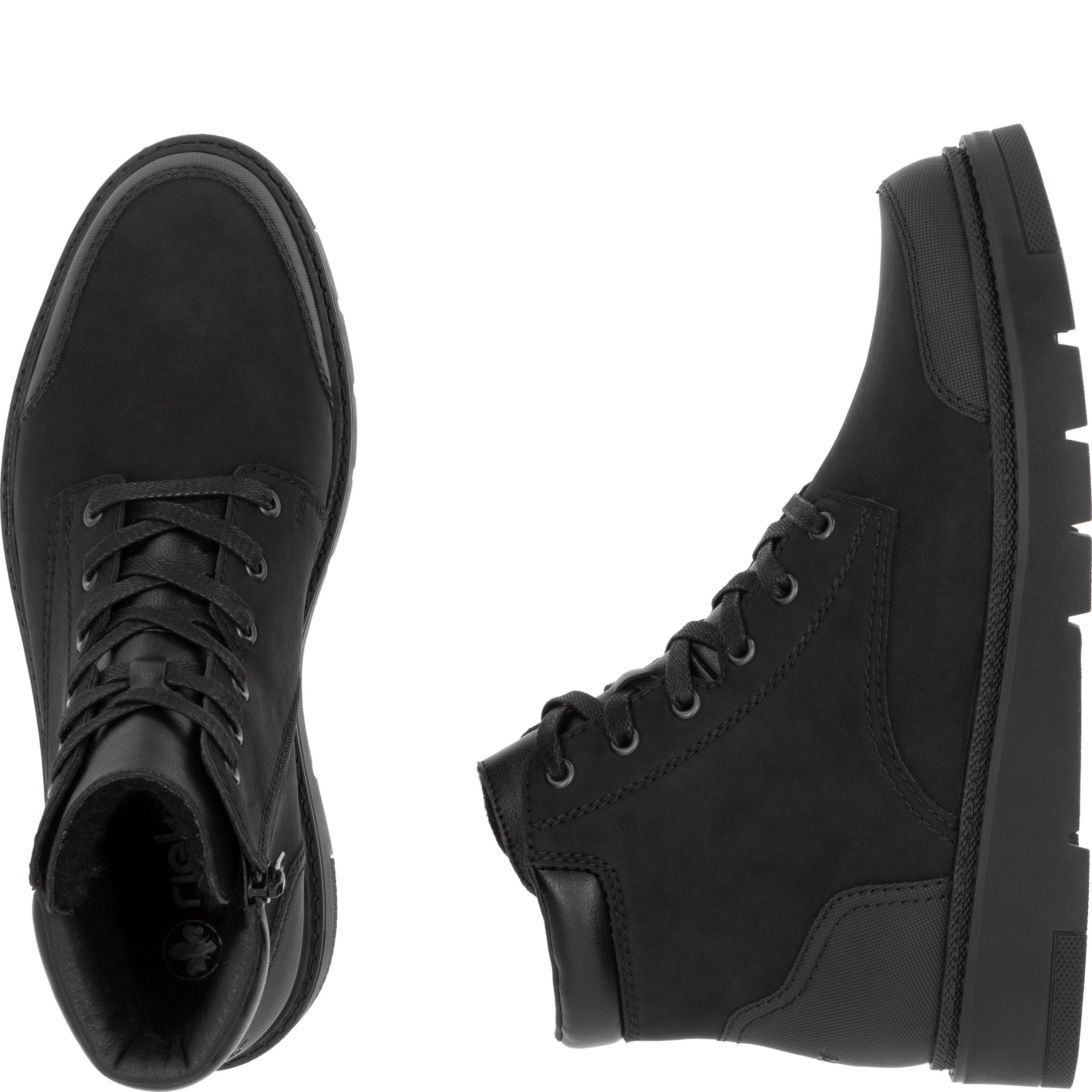 RIEKER Aulinukai vyrams, Juoda, Men's boots 11