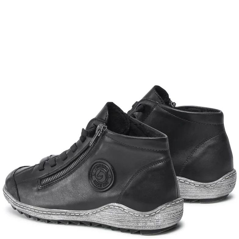 REMONTE Aulinukai moterims, Juoda, Ladies short boots 3