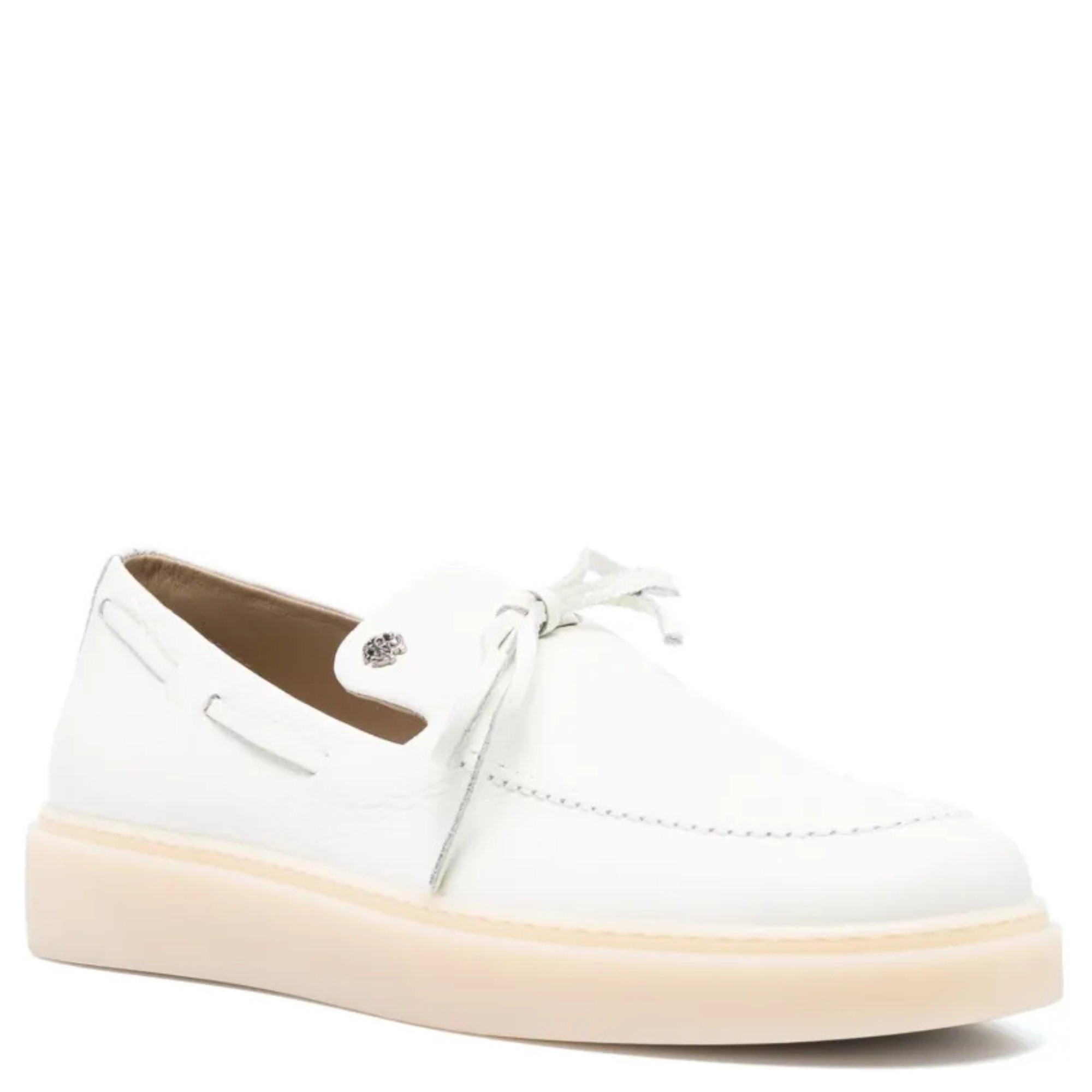 ROBERTO CAVALLI Mokasinai vyrams, Balta, Mocassins 1