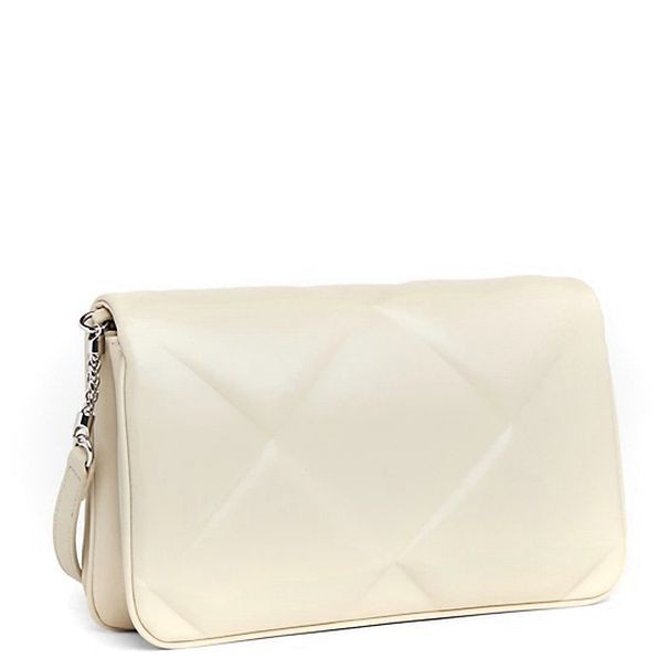 CALVIN KLEIN Rankinė per petį moterims, Smėlio, Quilt shoulder bag 2