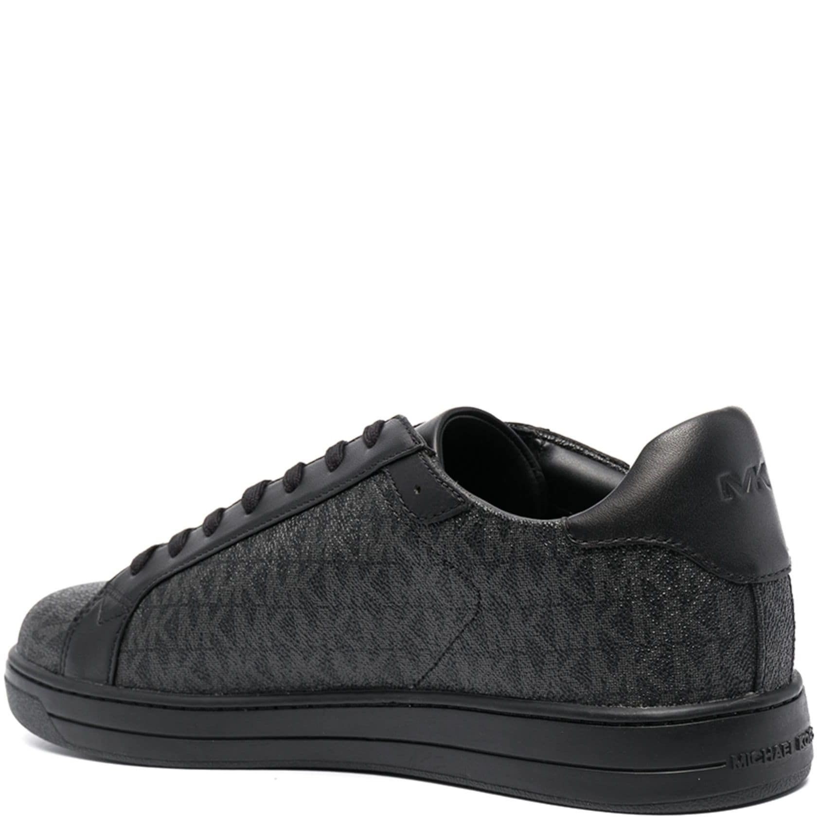MICHAEL KORS Sportiniai bateliai vyrams, Juoda, Keating lace up sneakers 3