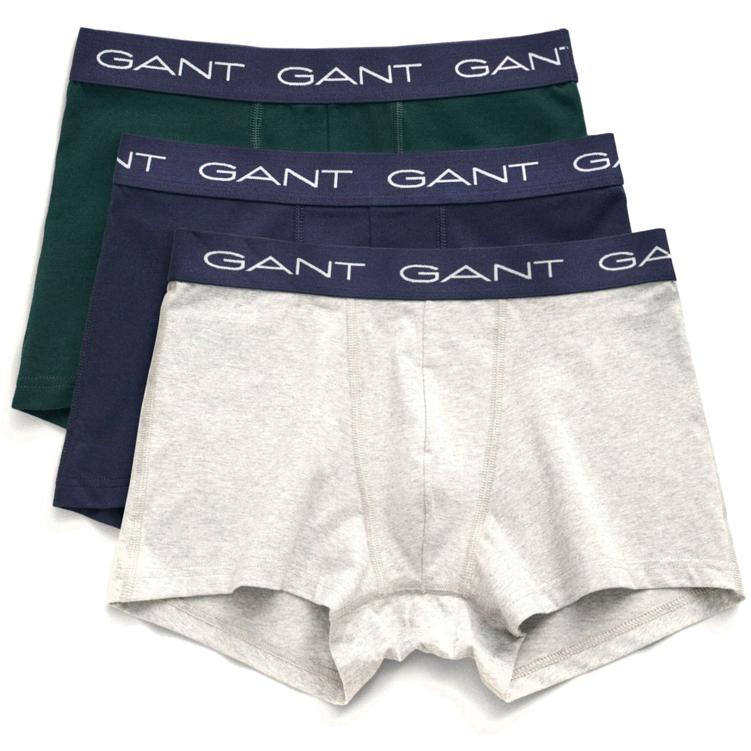 GANT Ilginti apatiniai vyrams, Pilka, TRUNK 3-PACK 1