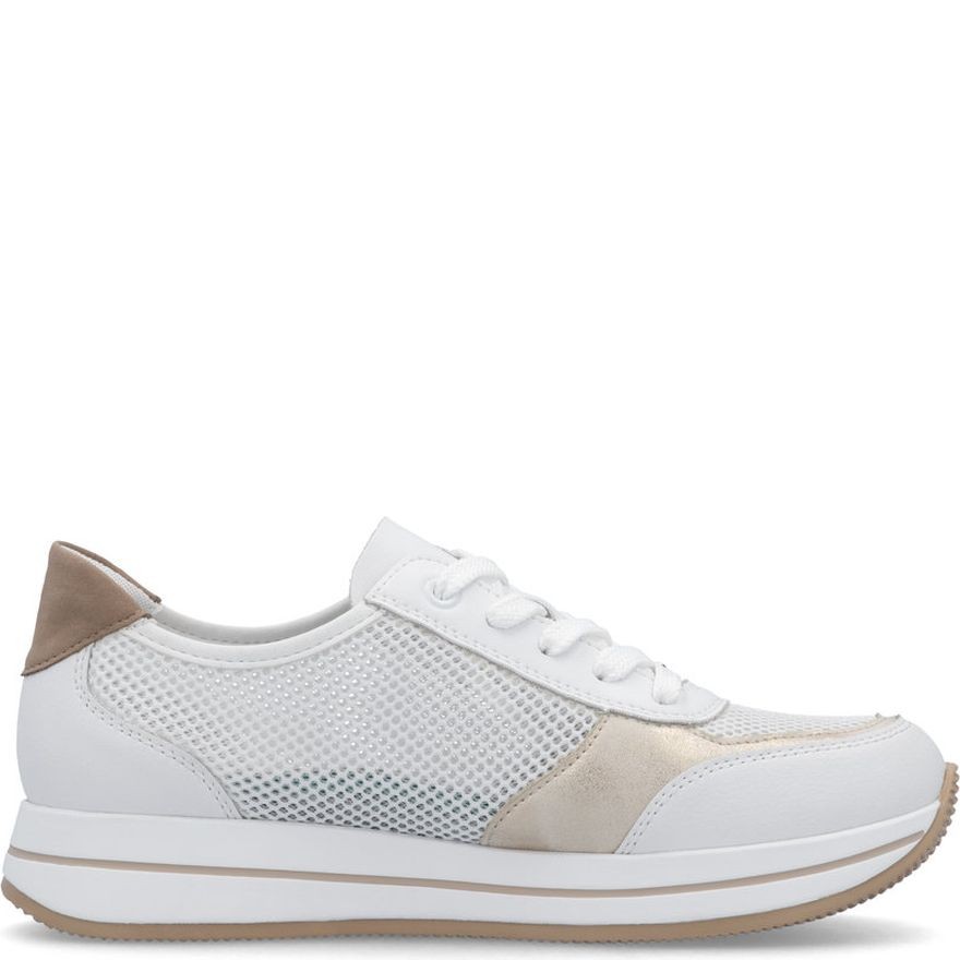 RIEKER Laisvalaikio bateliai moterims, Balta, Sneakers 3