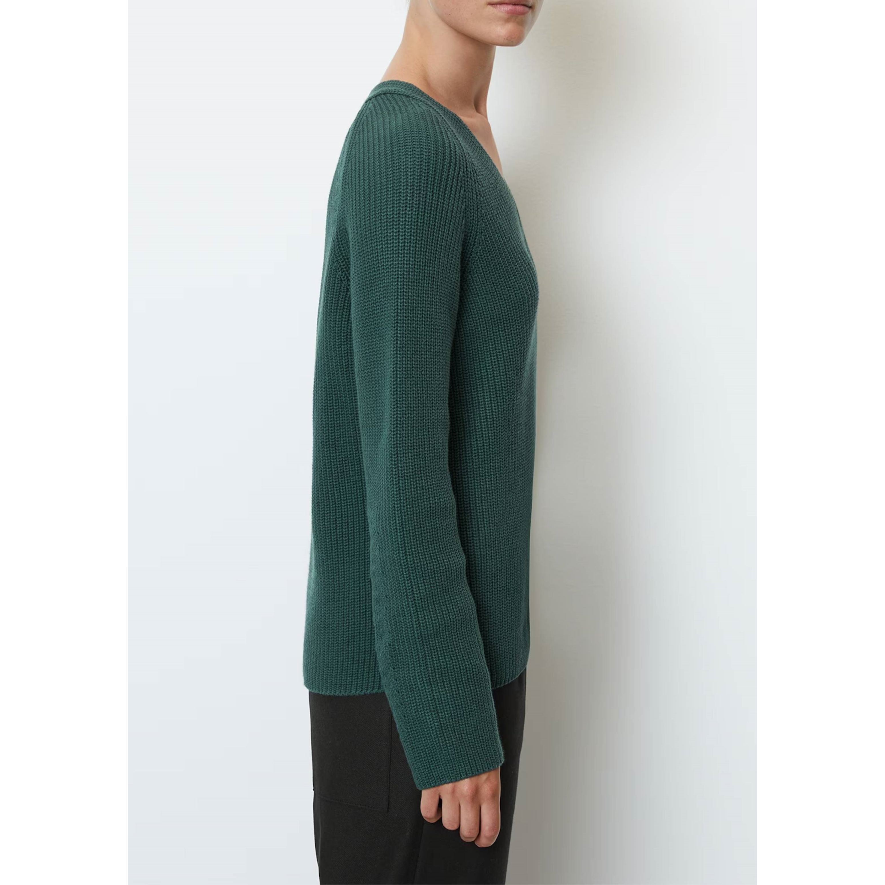 MARC O'POLO Megztinis moterims, Žalia 4