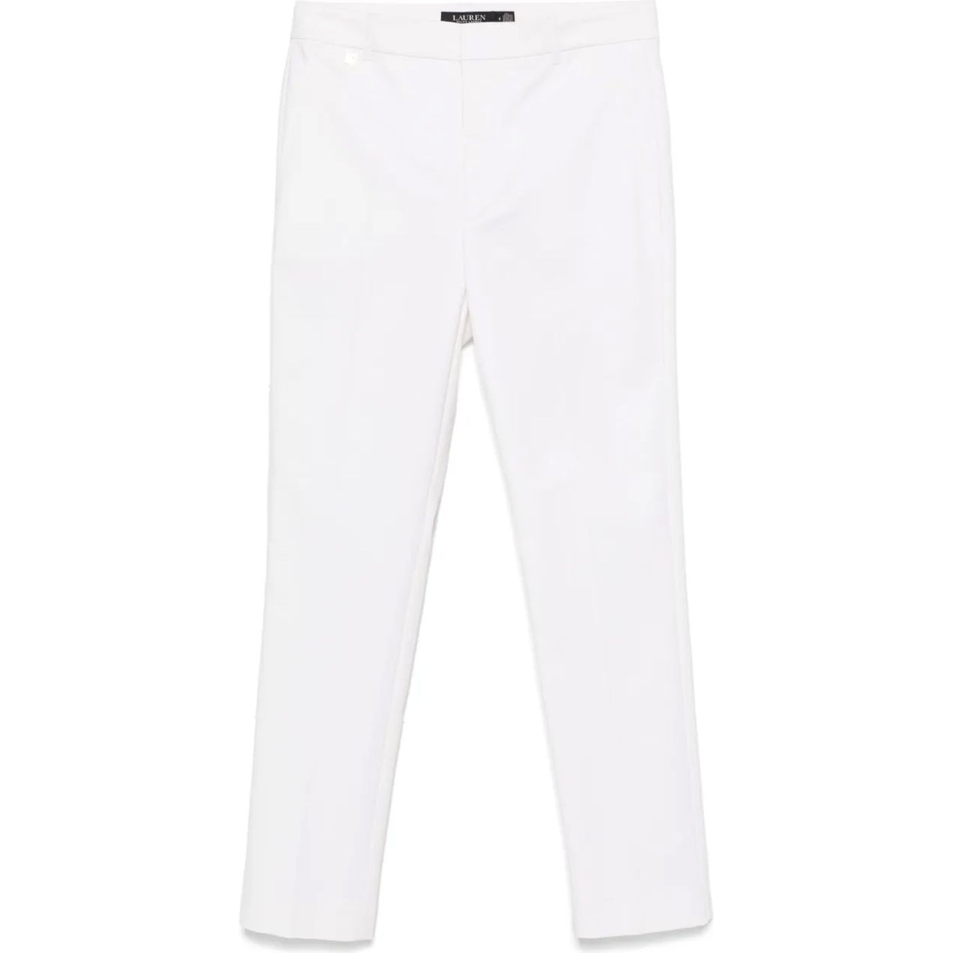 LAUREN RALPH LAUREN Formalios kelnės moterims, Balta, Lakythia slim leg pant 1