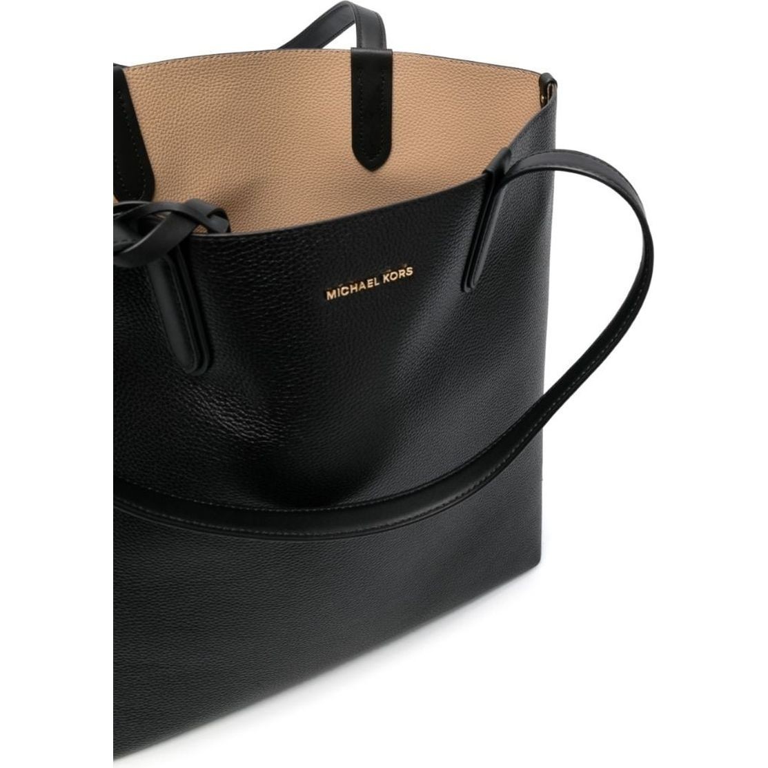 MICHAEL KORS Pirkinių krepšys moterims, Juoda, XL ns reversible tote 4