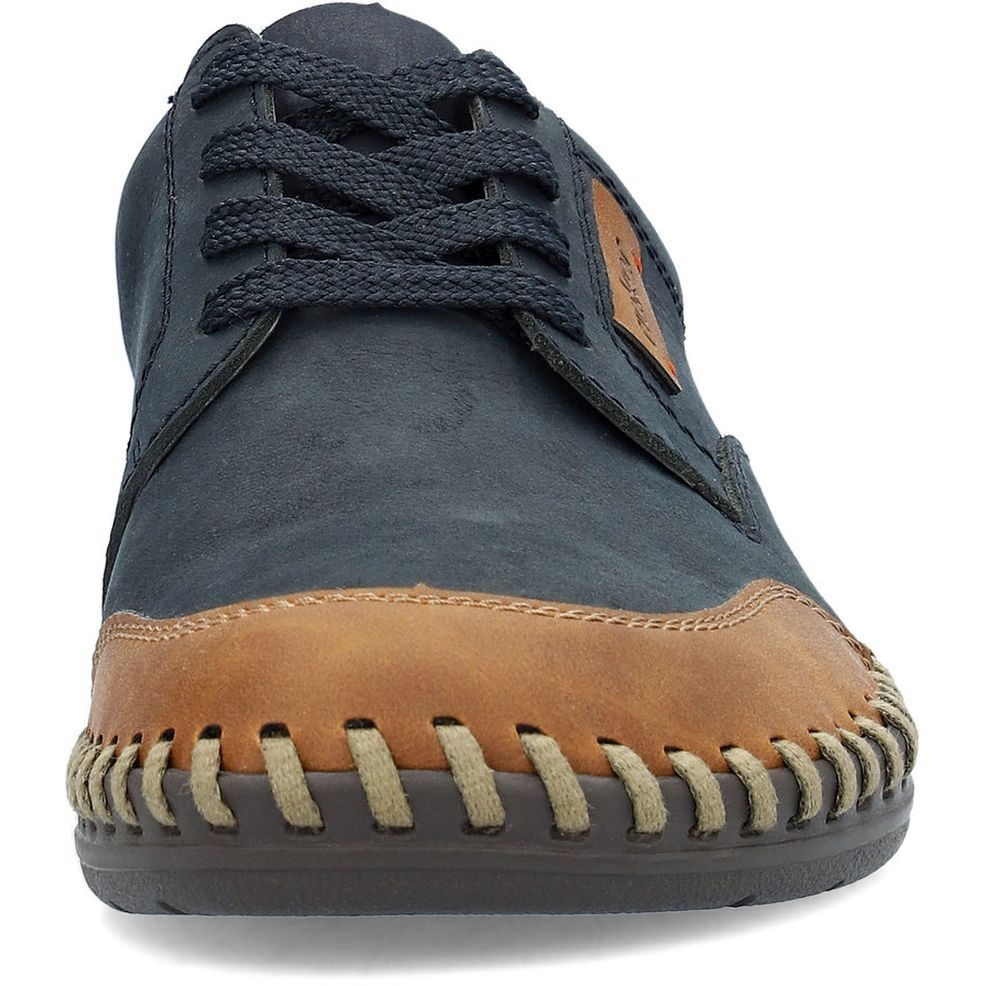 RIEKER Laisvalaikio bateliai vyrams, Mėlyna, LEISURE 8