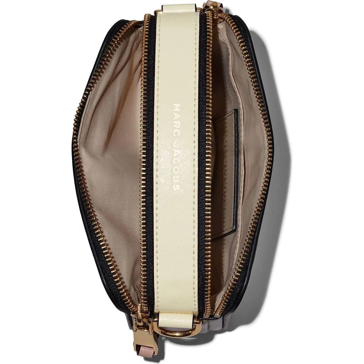 MARC JACOBS Rankinė per petį moterims, Ruda, The snapshot 4