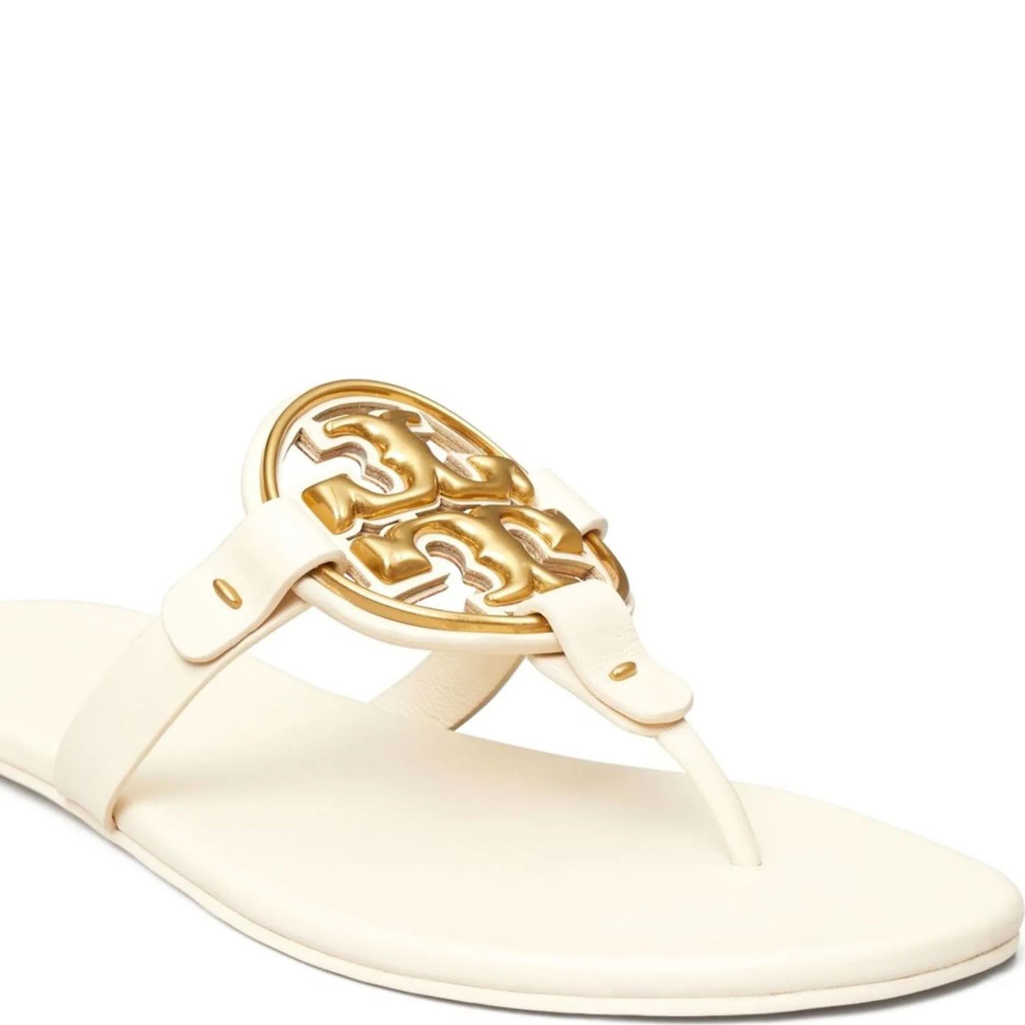 TORY BURCH Šlepetės moterims, Kūno, Metal miller soft 3