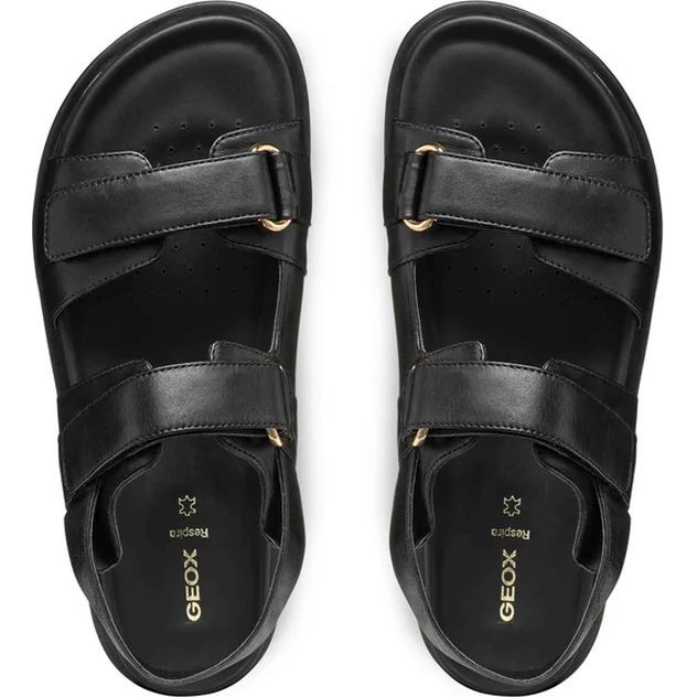 GEOX Basutės moterims, Juoda, Adelash sandals 4