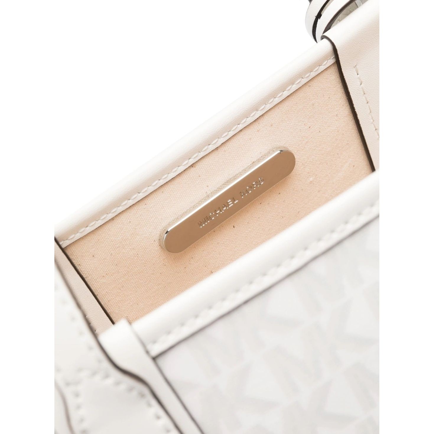 MICHAEL KORS Pirkinių krepšys moterims, Balta, Large ew open tote 3