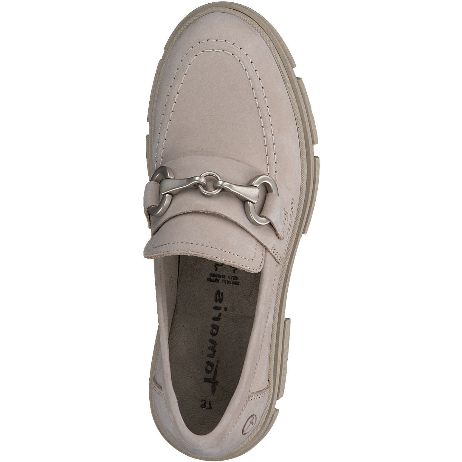 TAMARIS Loaferiai moterims, Smėlio, LOAFERS 5