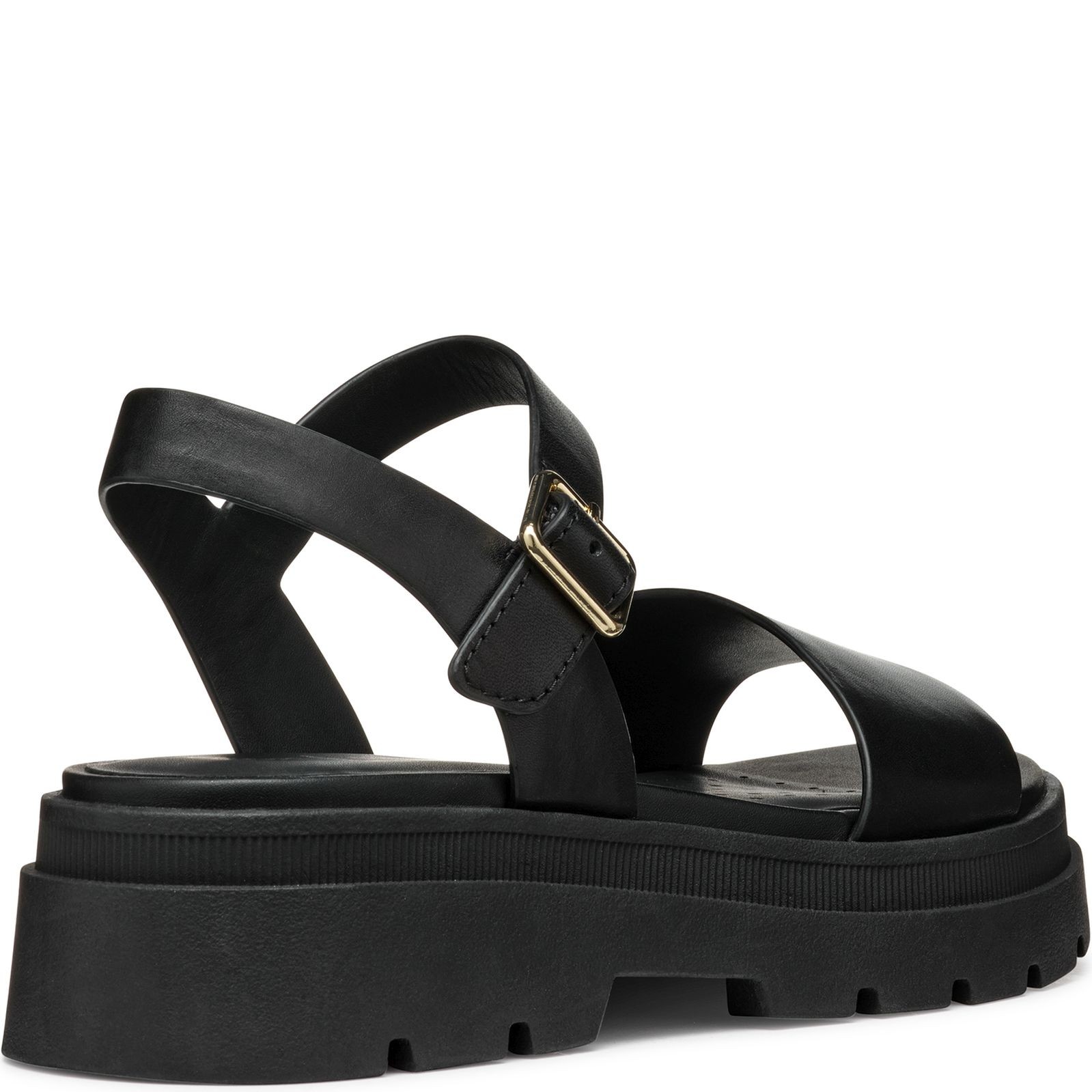 GEOX Basutės moterims, Juoda, Adacter sandals 3