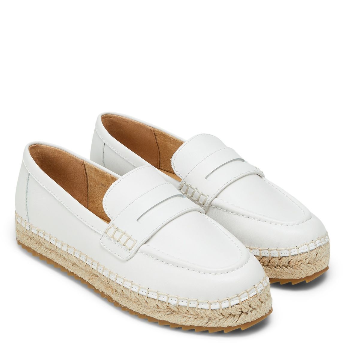 MARC O'POLO Espadrilės moterims, Balta, Gem  espadrilles 1