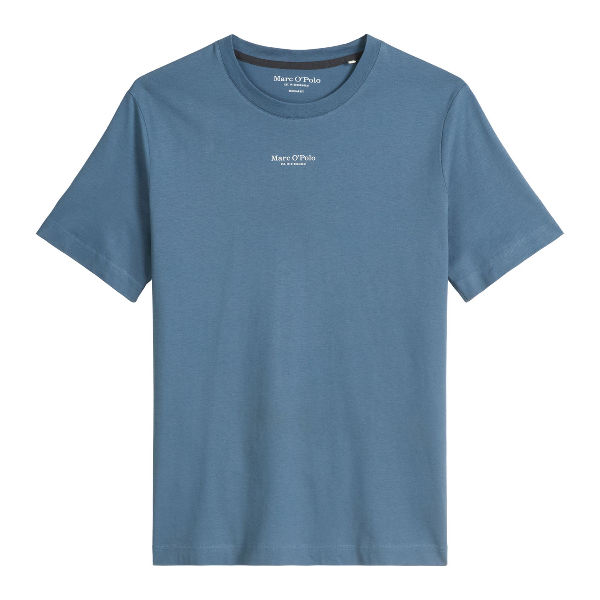 MARC O'POLO Marškinėliai vyrams, Mėlyna, 620201251382 T-shirts