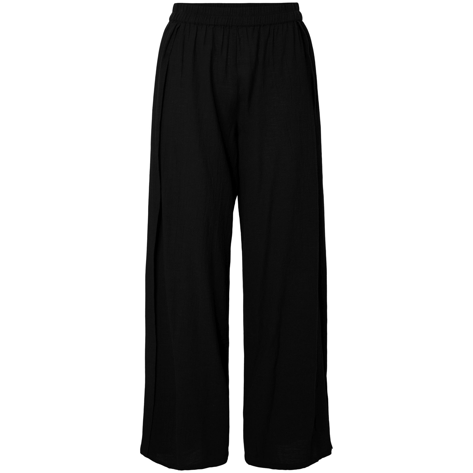 PIECES Laisvalaikio kelnės moterims, Juoda, Agnes 1