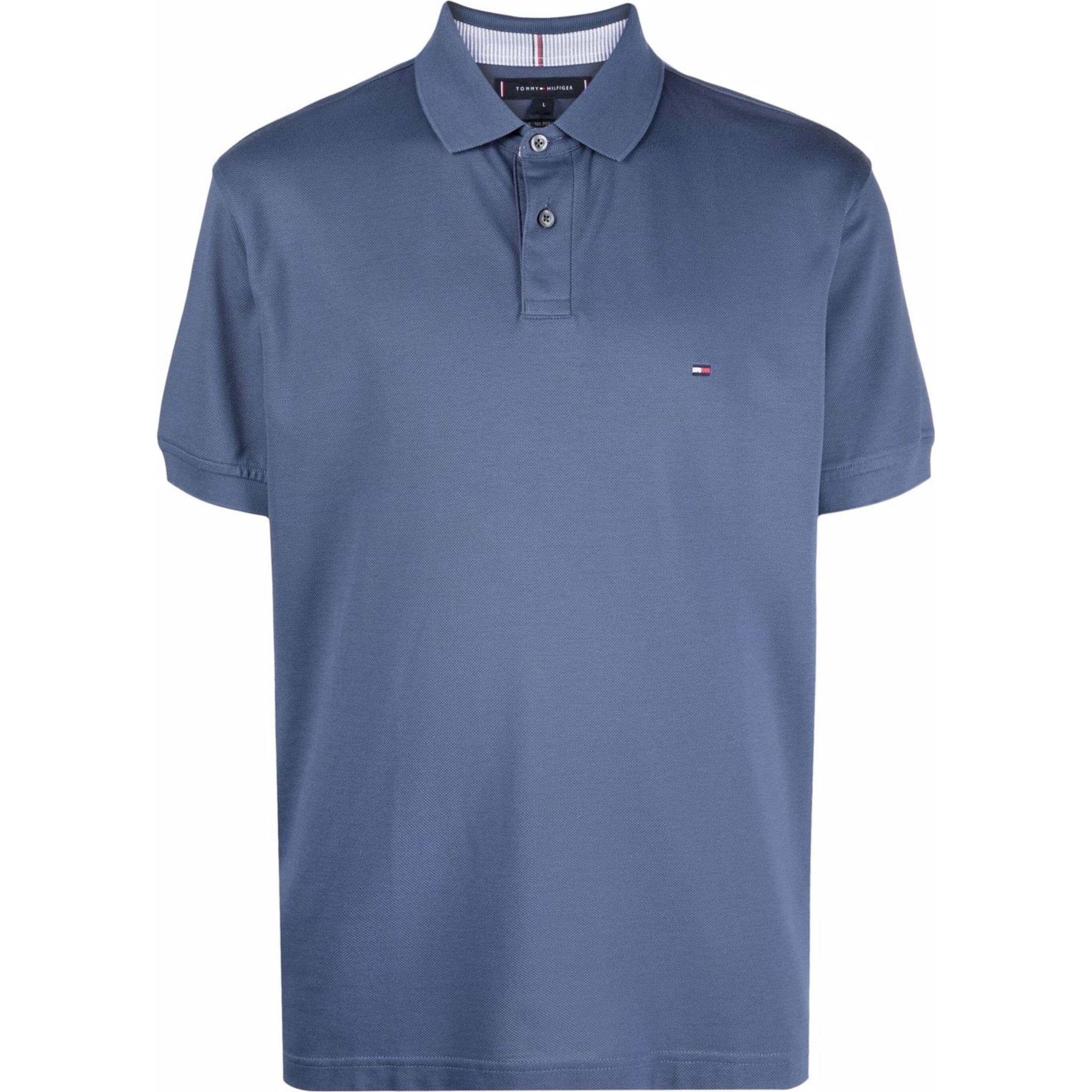 TOMMY HILFIGER Polo marškiniai trumpos rank. vyrams, Mėlyna, Polo shirt 1