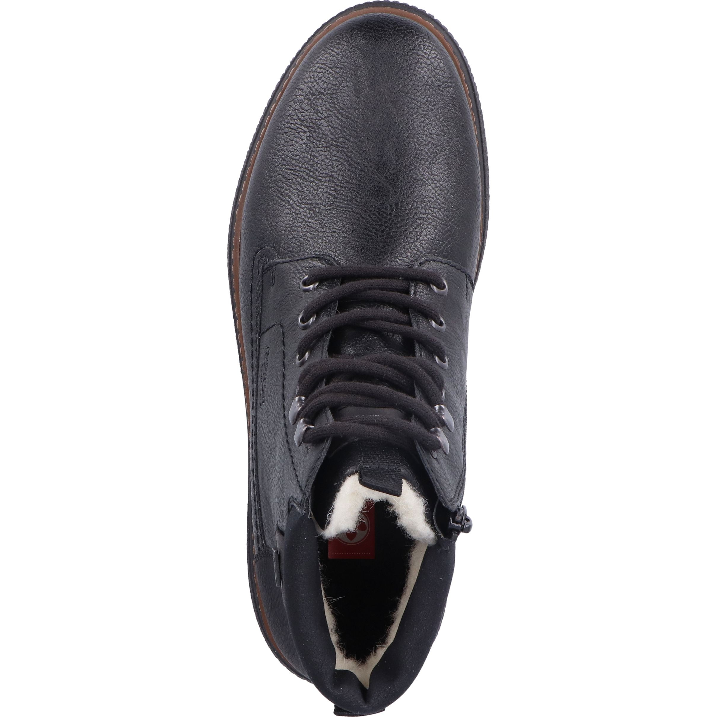 RIEKER Aulinukai vyrams, Juoda, BOOTIES 8