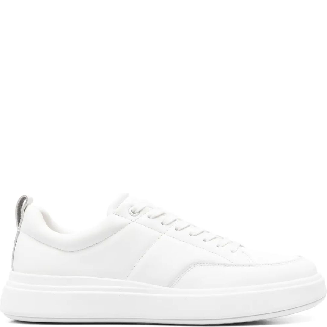 CALVIN KLEIN Laisvalaikio bateliai vyrams, Balta, Low top lace up knit sneaker 2