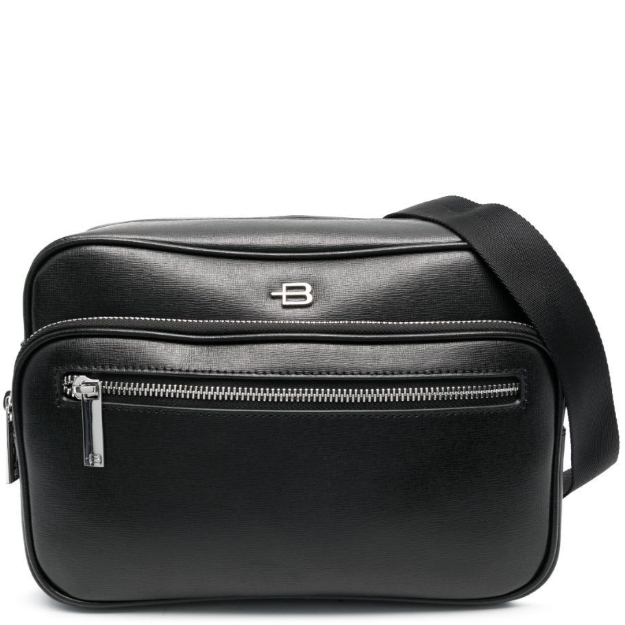 BALDININI Rankinė per petį vyrams, Juoda, Crossbody bag luke 005 1