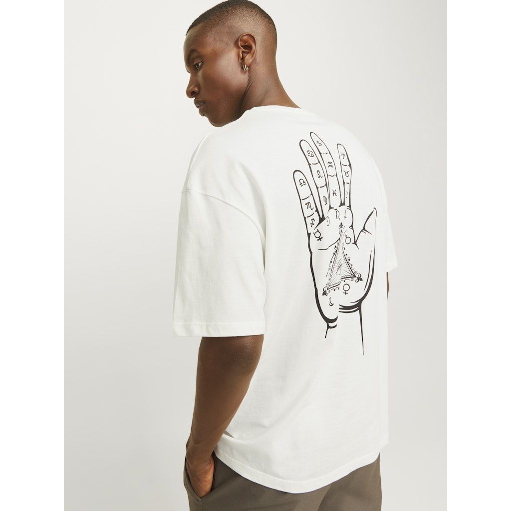 JACK & JONES Marškinėliai vyrams, Balta, Mystic tee 8