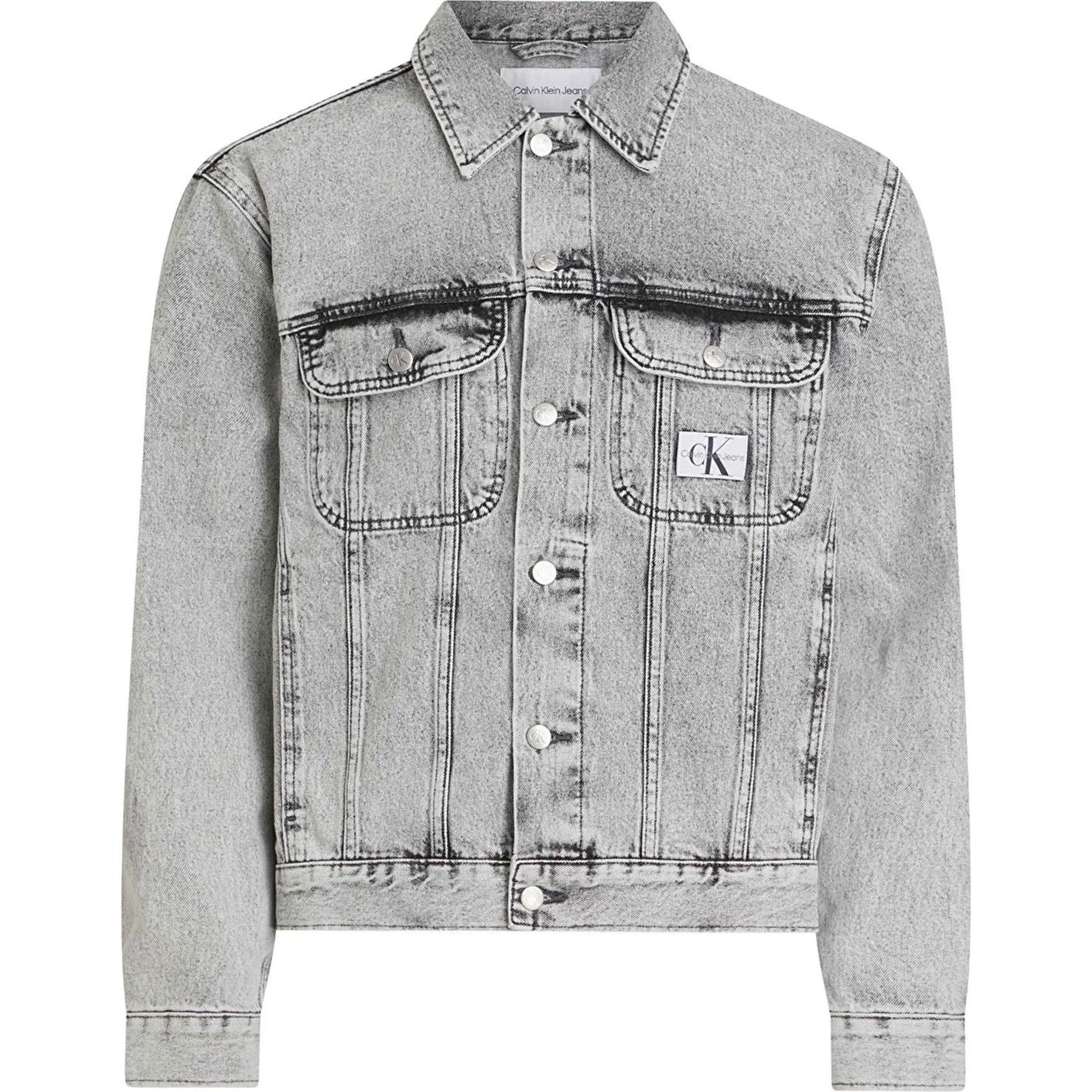 CALVIN KLEIN JEANS Džinsinis švarkas vyrams, Mėlyna, Trucker jacket 1