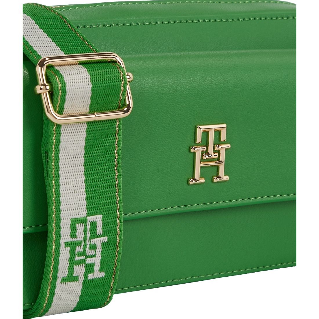 TOMMY HILFIGER Rankinė per petį moterims, Žalia, Iconic camera bag 3