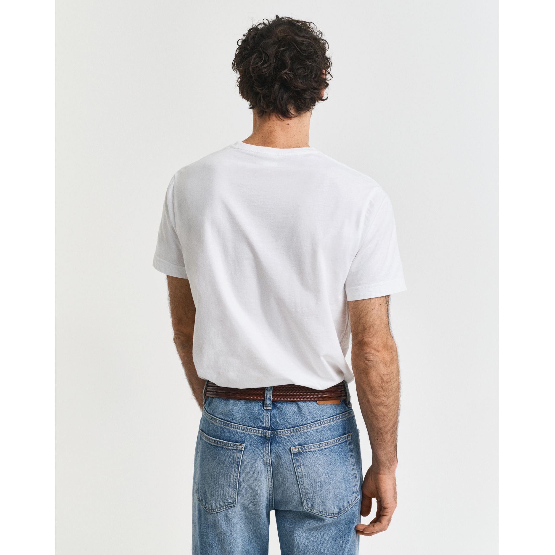 GANT Marškinėliai vyrams, Balta 3