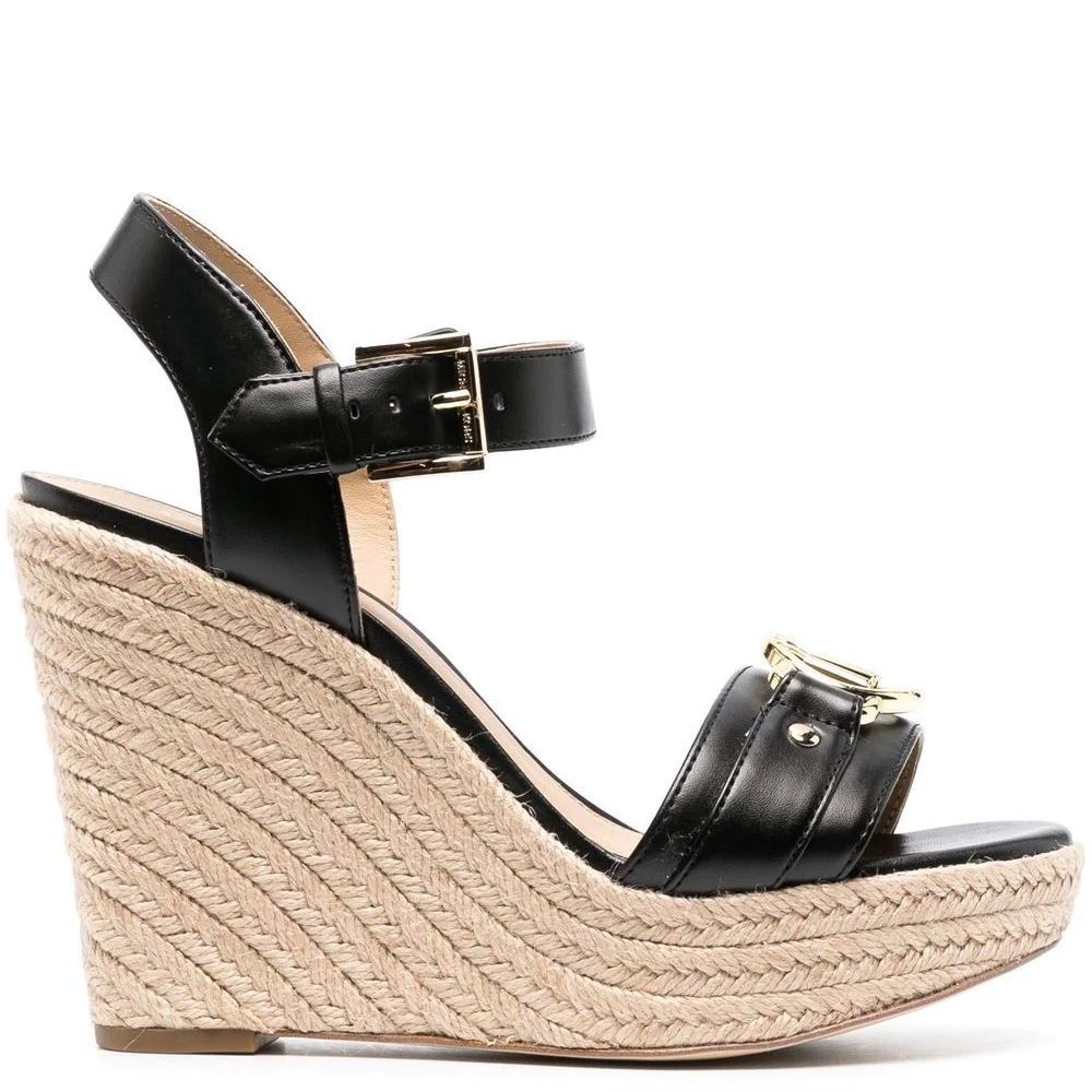 MICHAEL KORS Espadrilės moterims, Juoda, Rory wedge espadrille 2