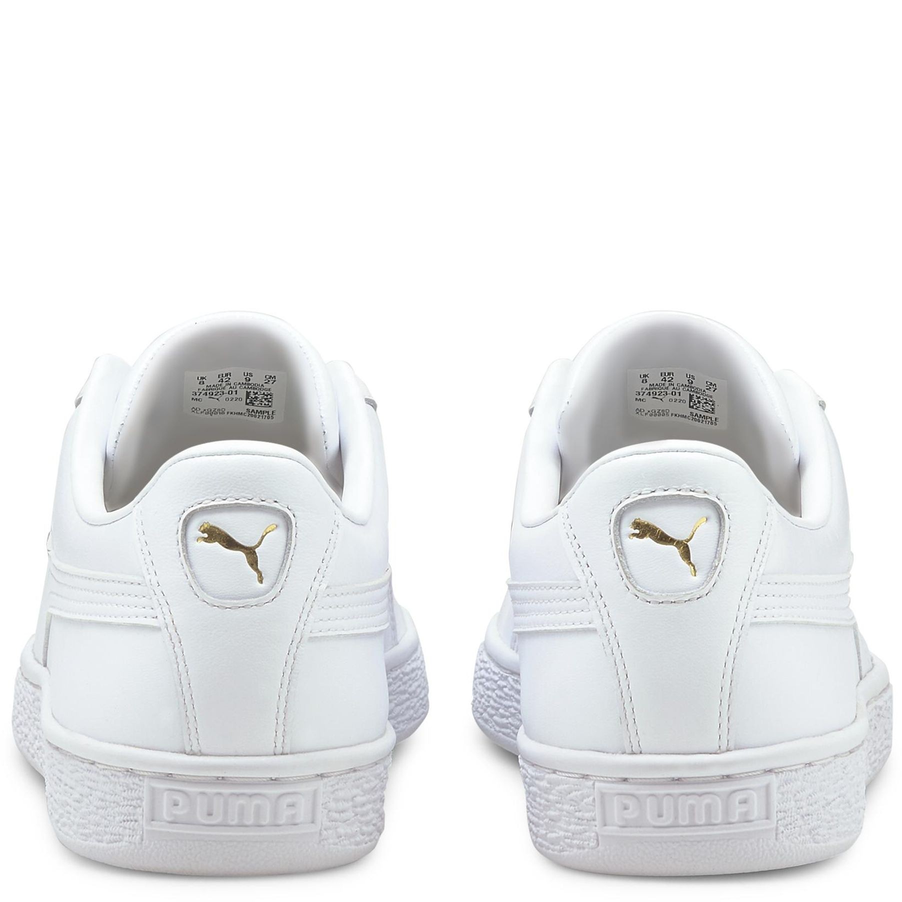 PUMA Laisvalaikio bateliai vyrams, Balta, Basket classic leisure 3